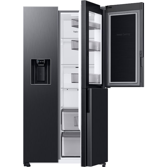 Samsung Side-by-Side, RH68B8521S9/EG, 178 cm hoch, 91,2 cm breit mit 3  Jahren XXL Garantie | Side-by-Side Kühlschränke