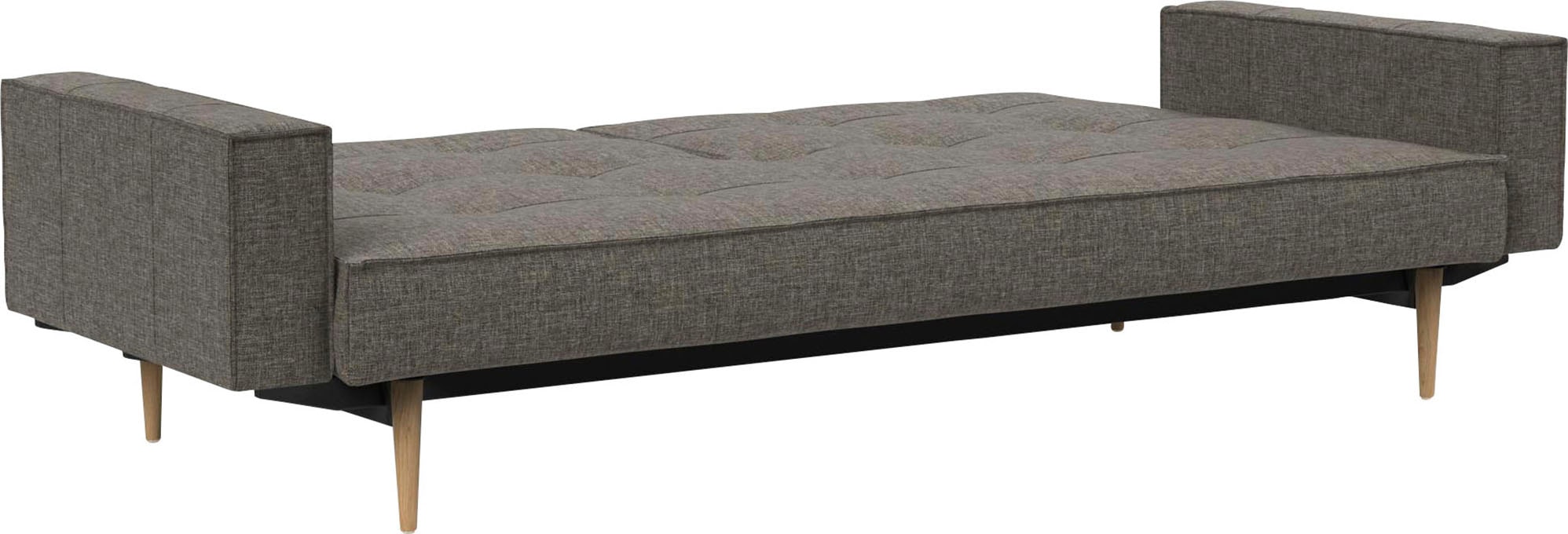 INNOVATION LIVING ™ Sofa »Splitback«, mit Armlehne und hellen Styletto  Beinen, in skandinavischen Design auf Rechnung kaufen