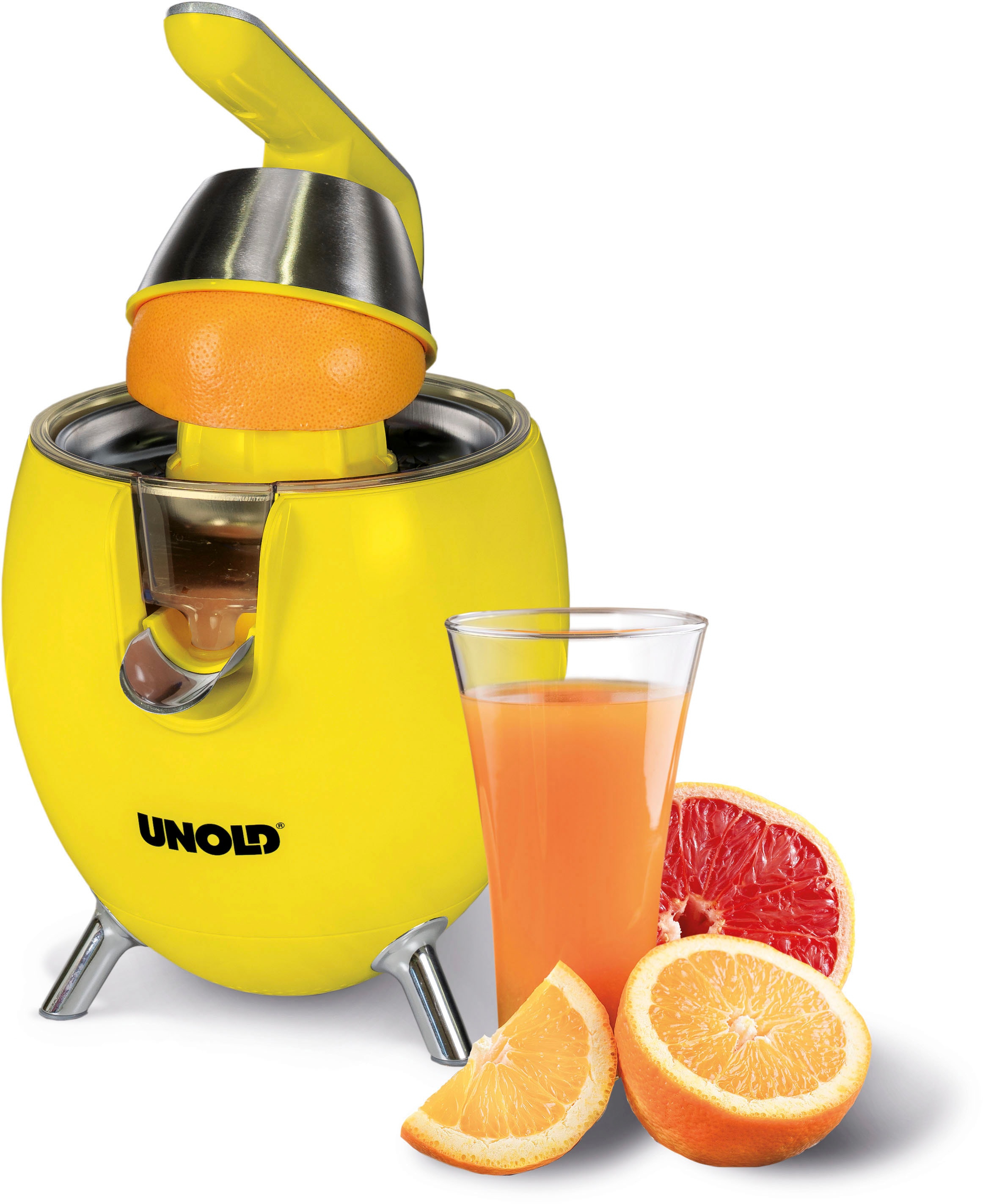 Unold Zitruspresse »78132 Power Juicy Yellow«, 1100 W
