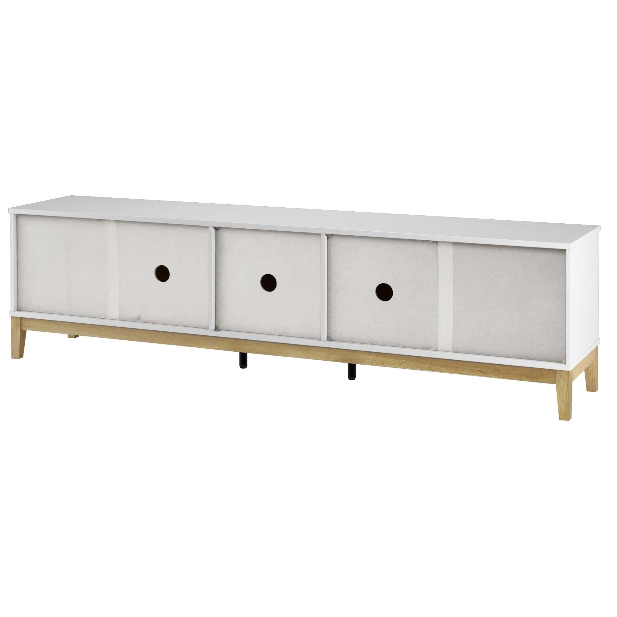 OTTO home Lowboard »Maryd« TV-Kommode mit Kabeldurchführung, Push-to-Open Funktion, Breite 200 cm