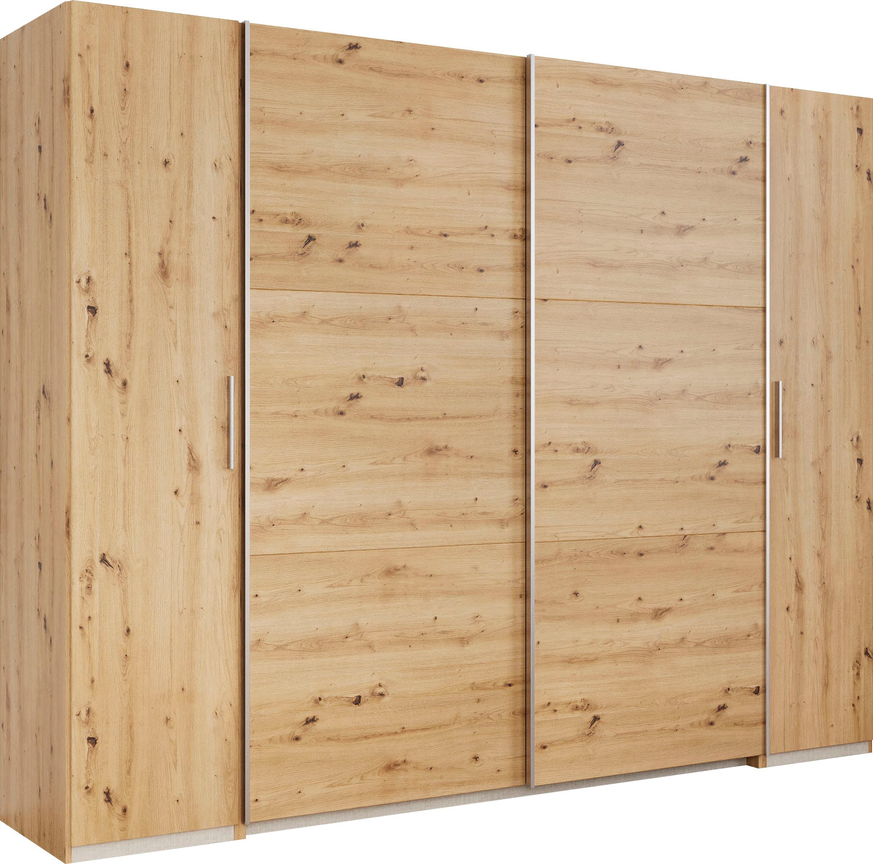 rauch Schwebetürenschrank »Kleiderschrank Drehtürenschrank Schrank Garderobe KRONACH TOPSELLER«, mit Dreh- und Schwebetüren und vielen Einlegeböden MADE IN GERMANY
