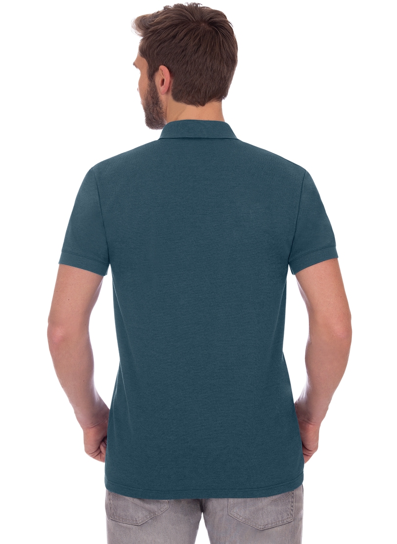 Trigema Poloshirt »TRIGEMA Slim Fit Poloshirt aus DELUXE-Piqué«, (1 tlg.)