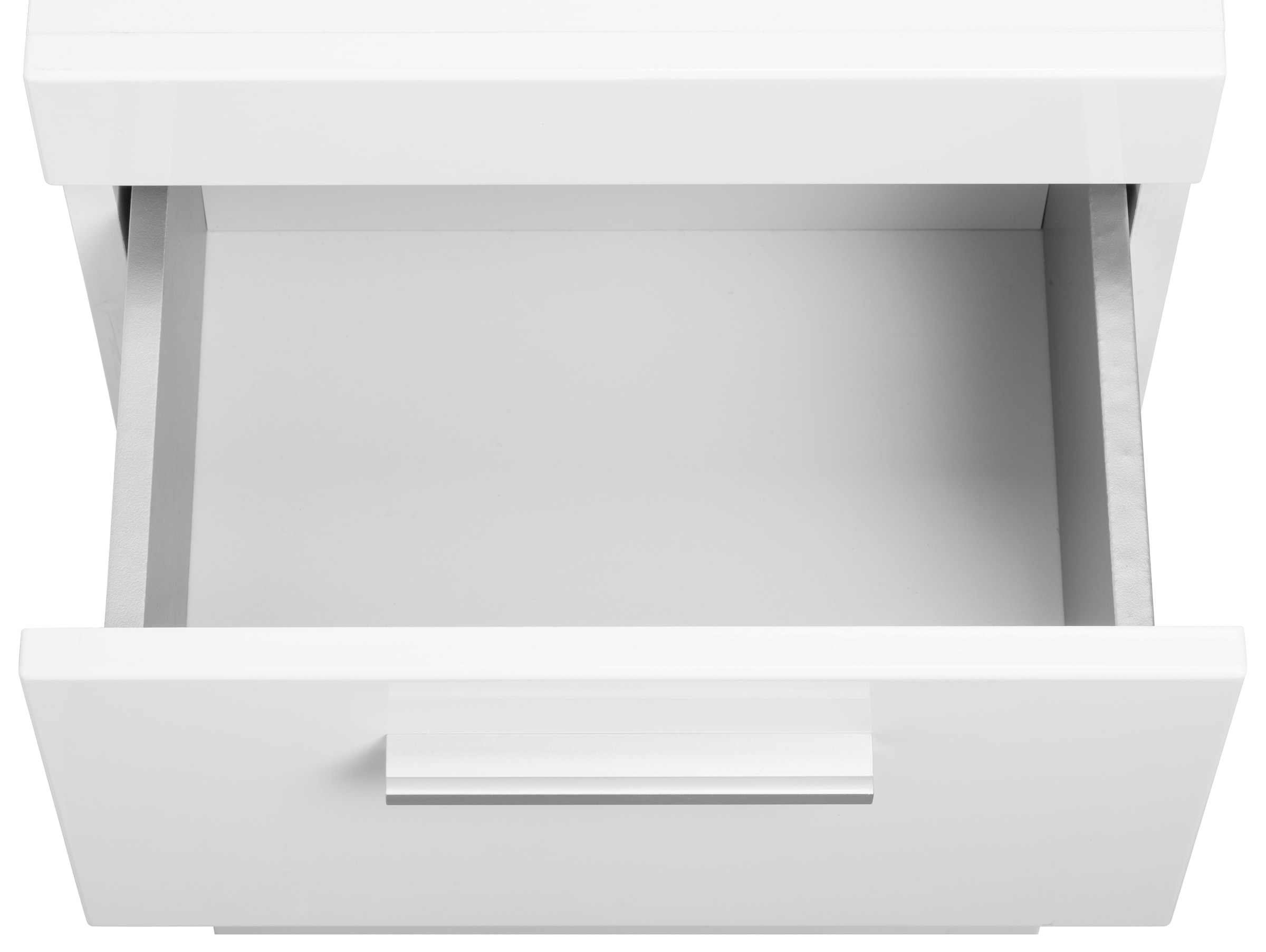 welltime Badmöbel-Set »Avena«, (Set, 5 St.), Hochschrank, WBU, Spiegelschrank, Kommode, Hängeschrank u. Beleuchtung