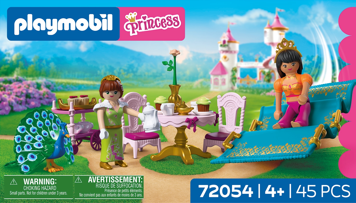 Playmobil® Konstruktions-Spielset »Besuch aus der Ferne (72054), Princess« Made in Europe