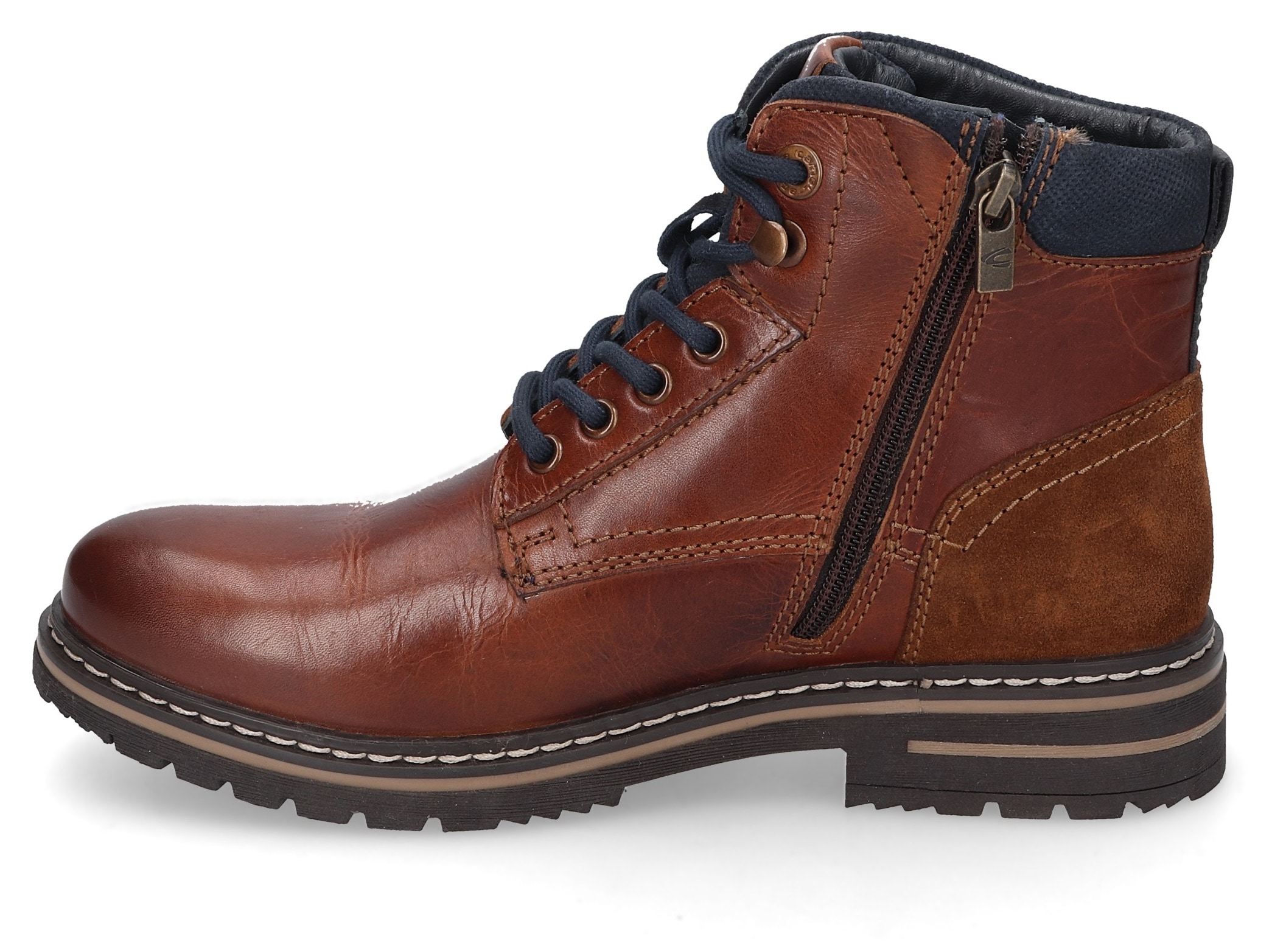 camel active Schnürboots, Winterboots, Stiefel mit Reißverschluss