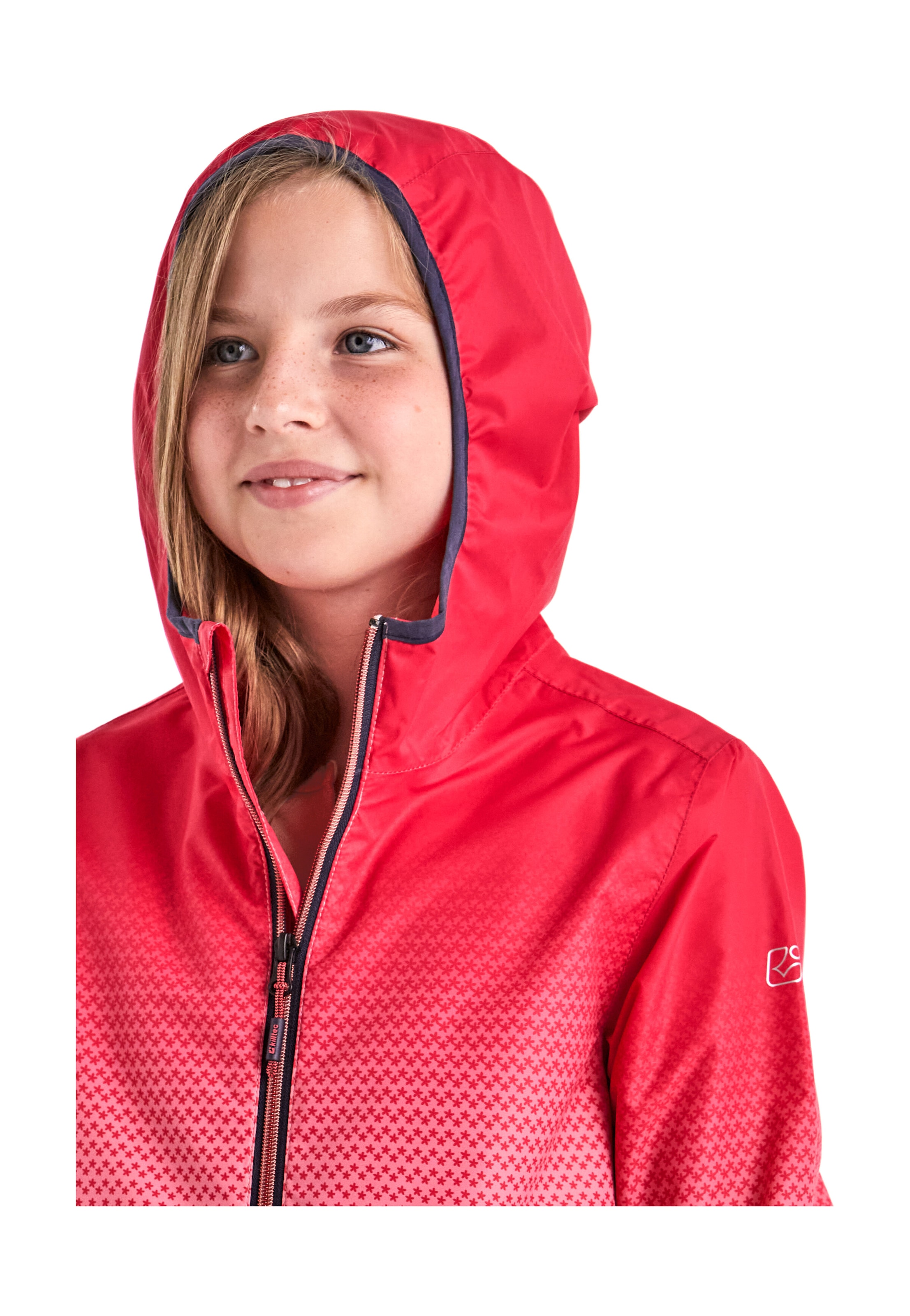 Killtec Outdoorjacke »Lyse GRLS JCKT A«, Leichte Mädchen Funktionsjacke von killtec, wasserdicht, packbar