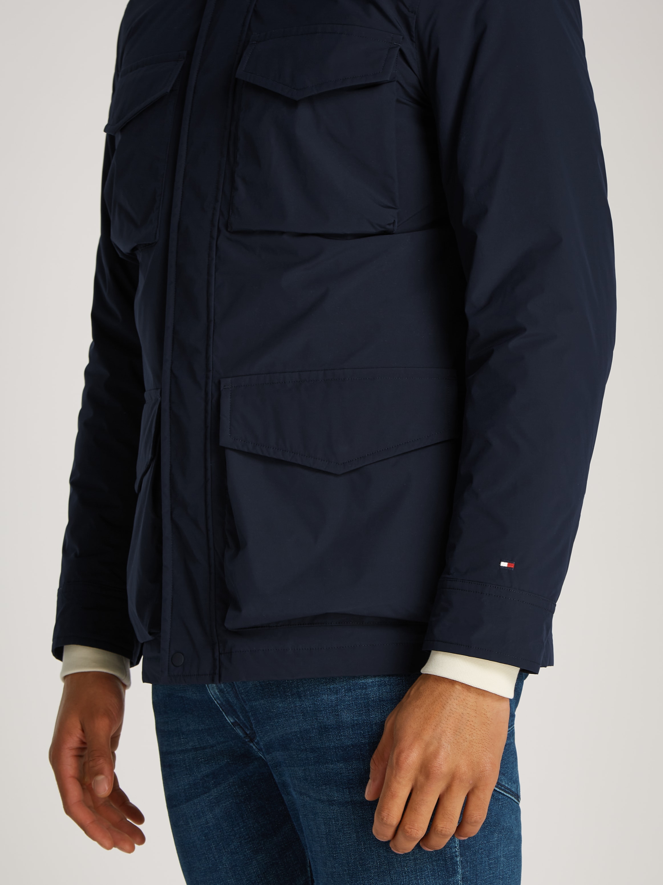 Tommy Hilfiger Outdoorjacke »LW PACKABLE FIELD JACKET«, mit Taschen