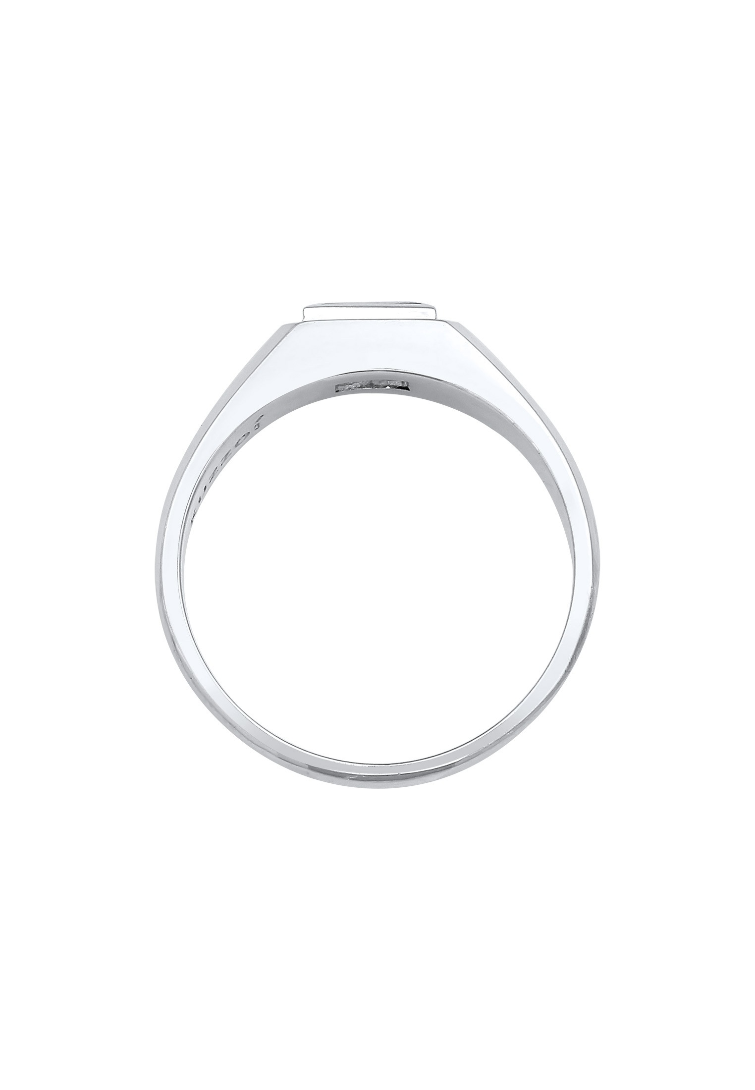 Kuzzoi Siegelring »Ring Herren Topas Baguette 925 Silber«