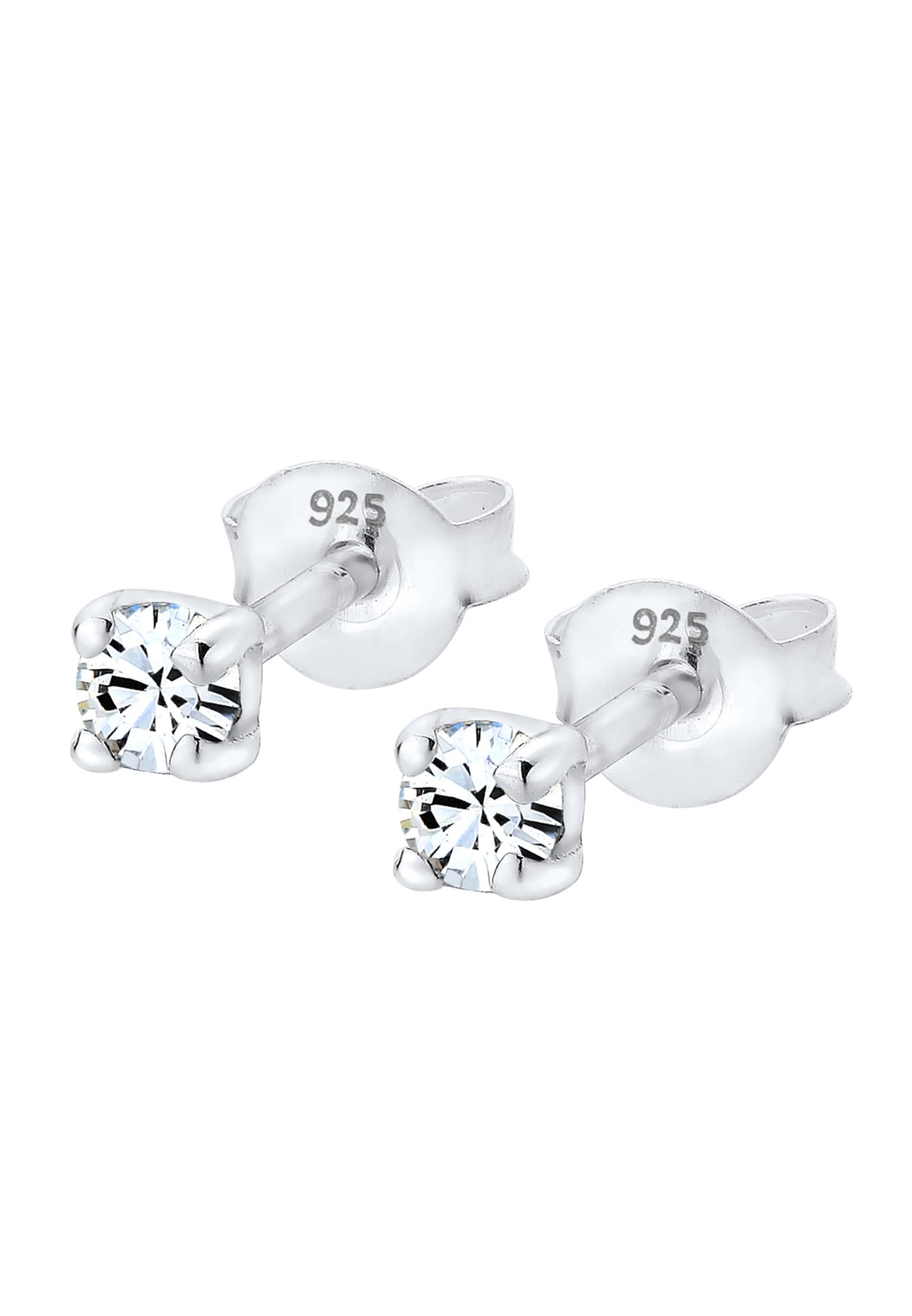 Elli Paar Ohrstecker »Ohrringe Kristalle Funkelnd 925 Silber«