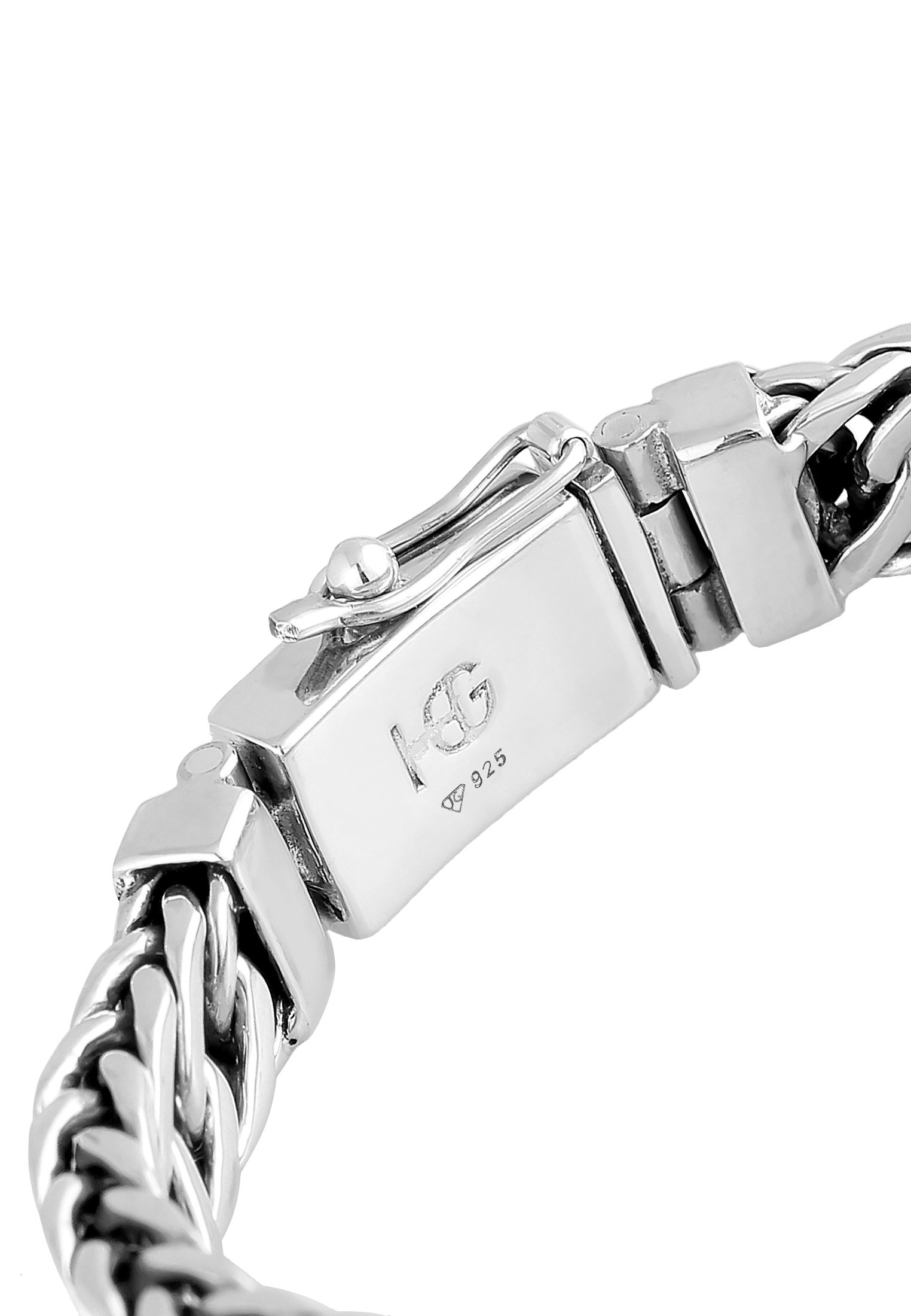 HAZE & GLORY Armkette »Armband Herren Panzerarmband - Cobra 925 Silber«