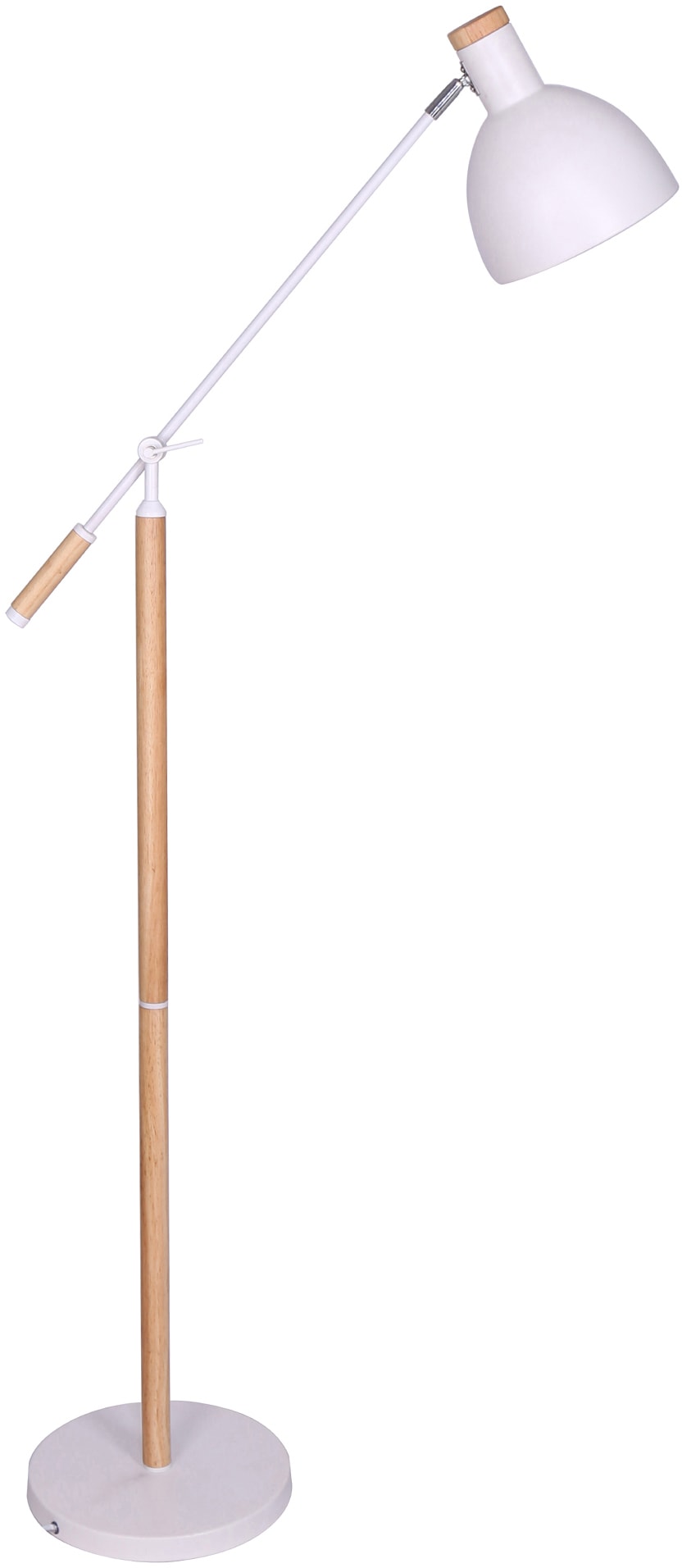 SalesFever Stehlampe »Matilda«, 1 mit XXL 3 kaufen Scandi-Stil online im Garantie Jahren flammig-flammig, Holzdekor 