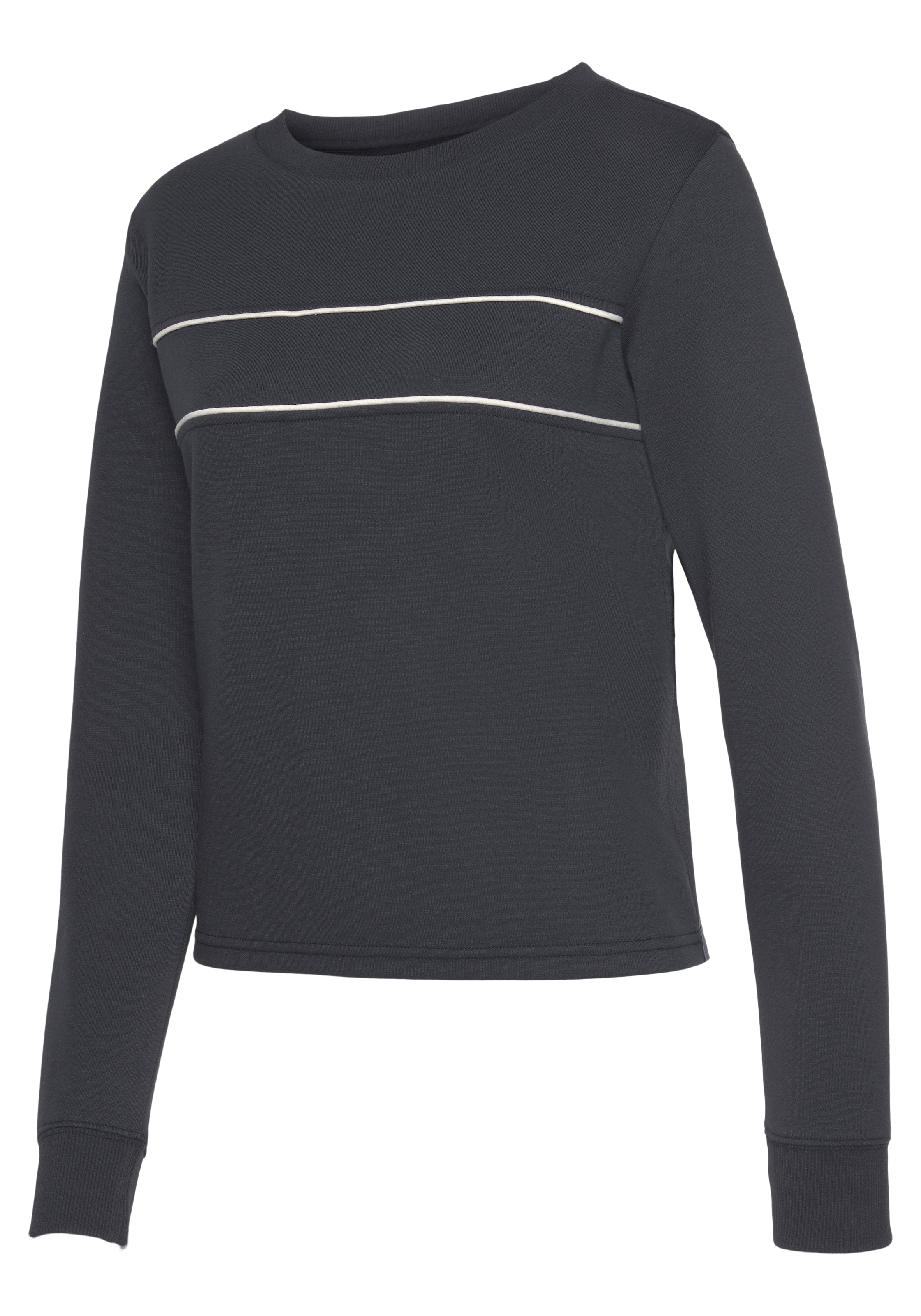 H.I.S Sweatshirt, mit Piping auf der Brust, Loungewear