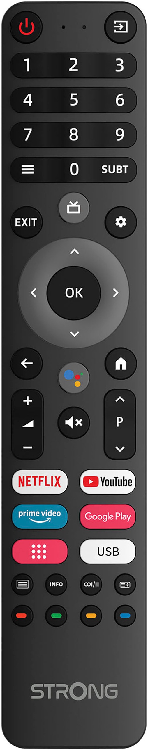 Strong LED-Fernseher »SRT 43UD6593«, 4K Ultra HD, Android TV-Smart-TV