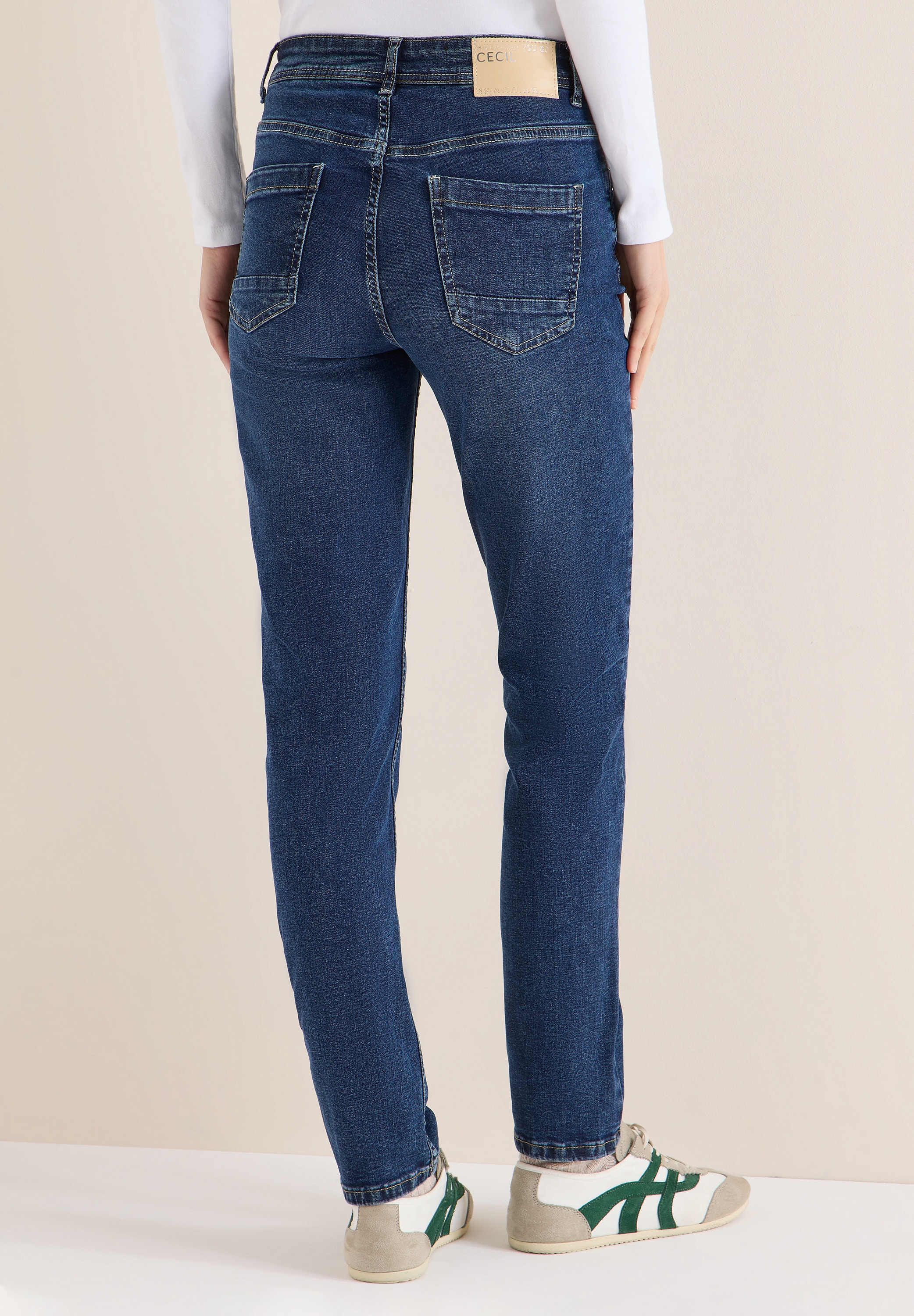 Cecil Slim-fit-Jeans »Style Vicky« mit Stretch