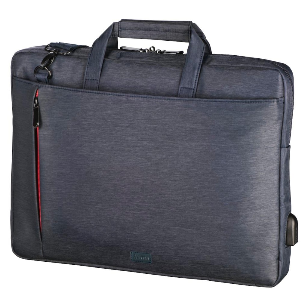 Hama Laptoptasche »Notebook Tasche bis 34 cm (13,3 Zoll), Farbe Blau, modisches Design«