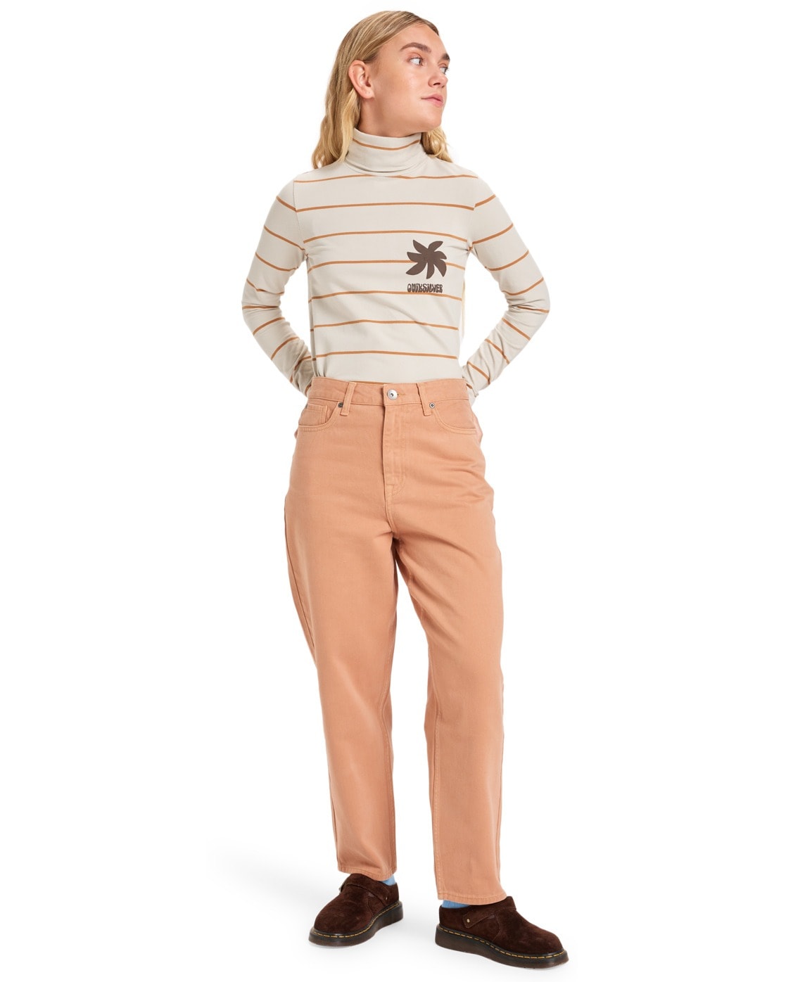 Quiksilver Stoffhose »Baggy Carrot Color«