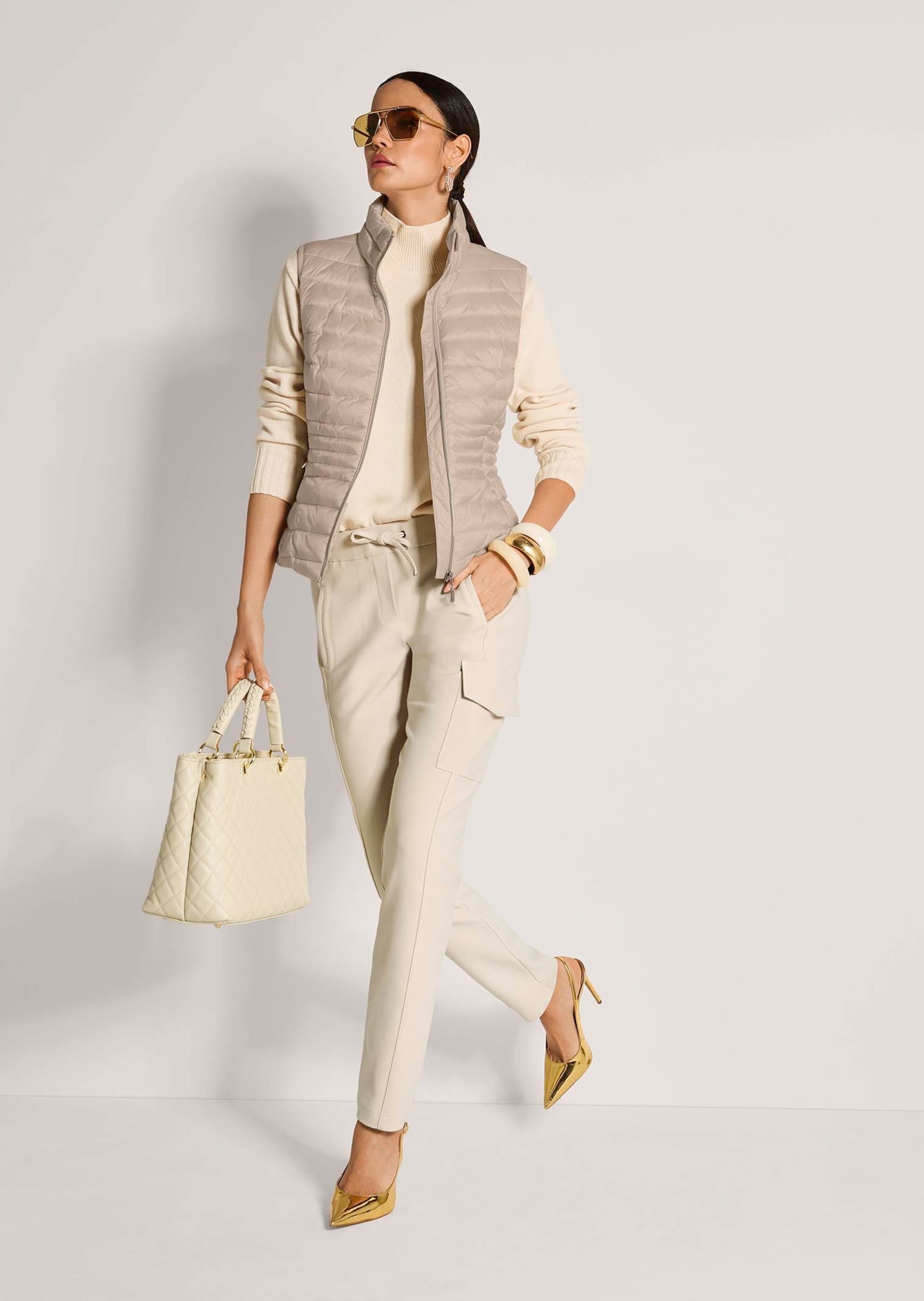 MADELEINE Kurzweste »Steppweste Verkürzte Steppweste für Damen«