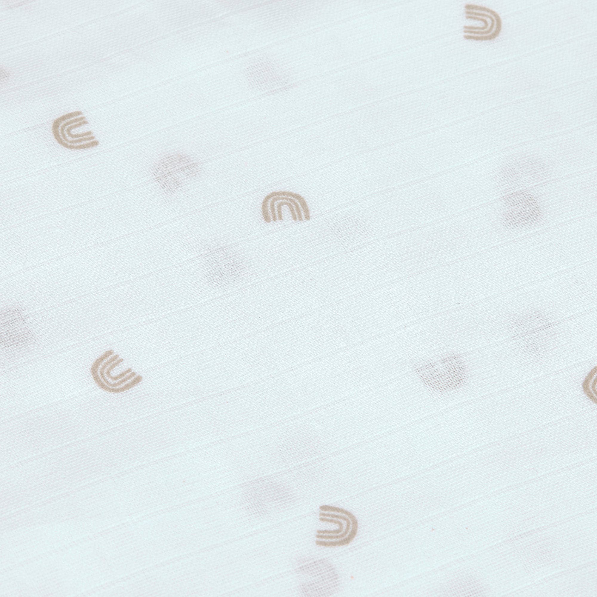 LÄSSIG Stoffwindeln »Swaddle & Burp Blanket, L, Rainbow« Set, 3 Stk. tlg.