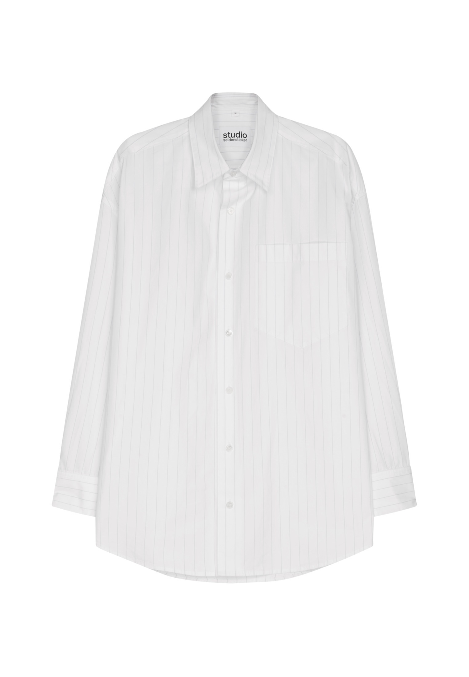 studio seidensticker Businesshemd »Studio« Oversized Langarm Kentkragen Streifen
