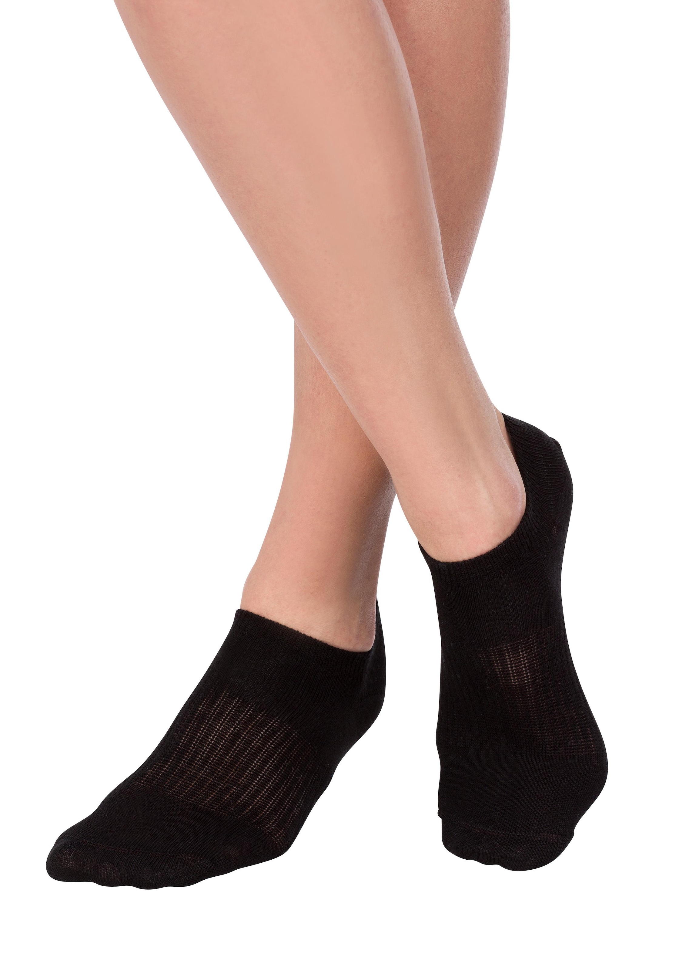 LASCANA ACTIVE Sneakersocken, (Set, 7 Paar), mit Mittelfußgummi bei ♕