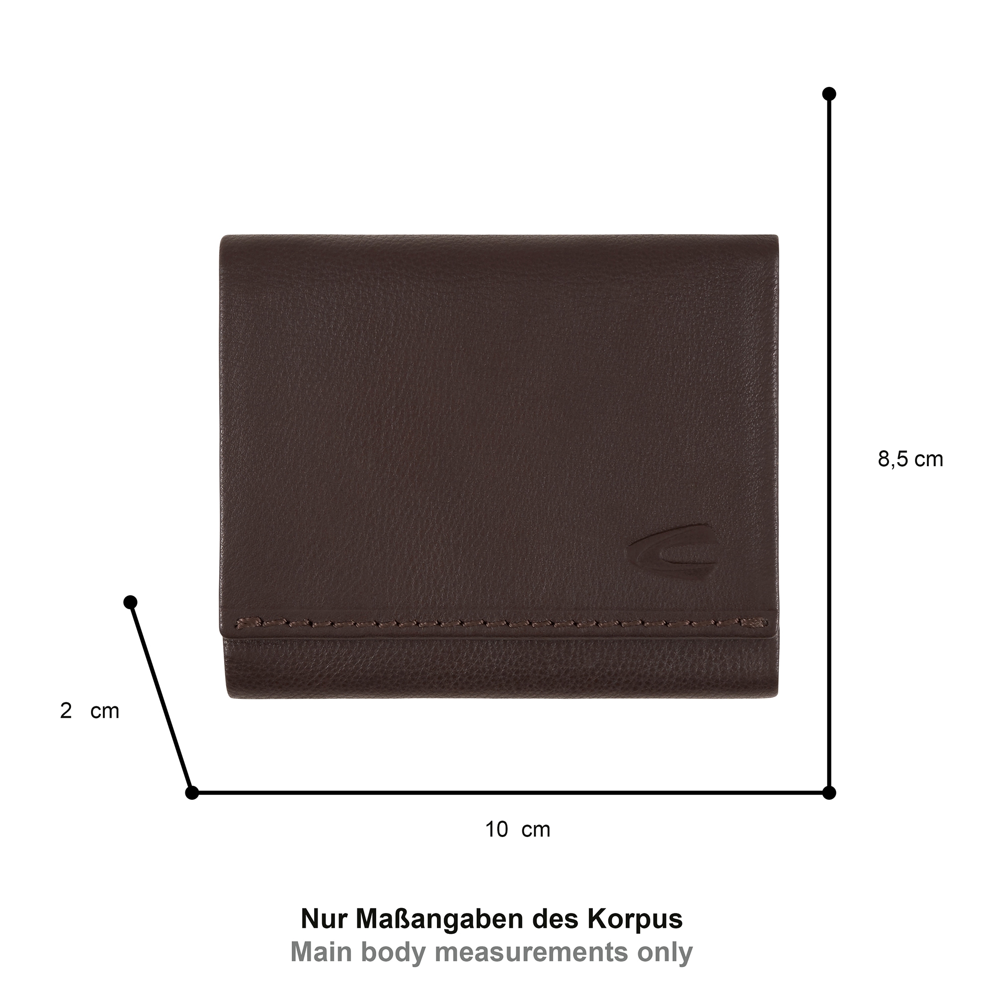 camel active Geldbörse »Atlanta« aus besonders weichem Leder mit RFID Schutz