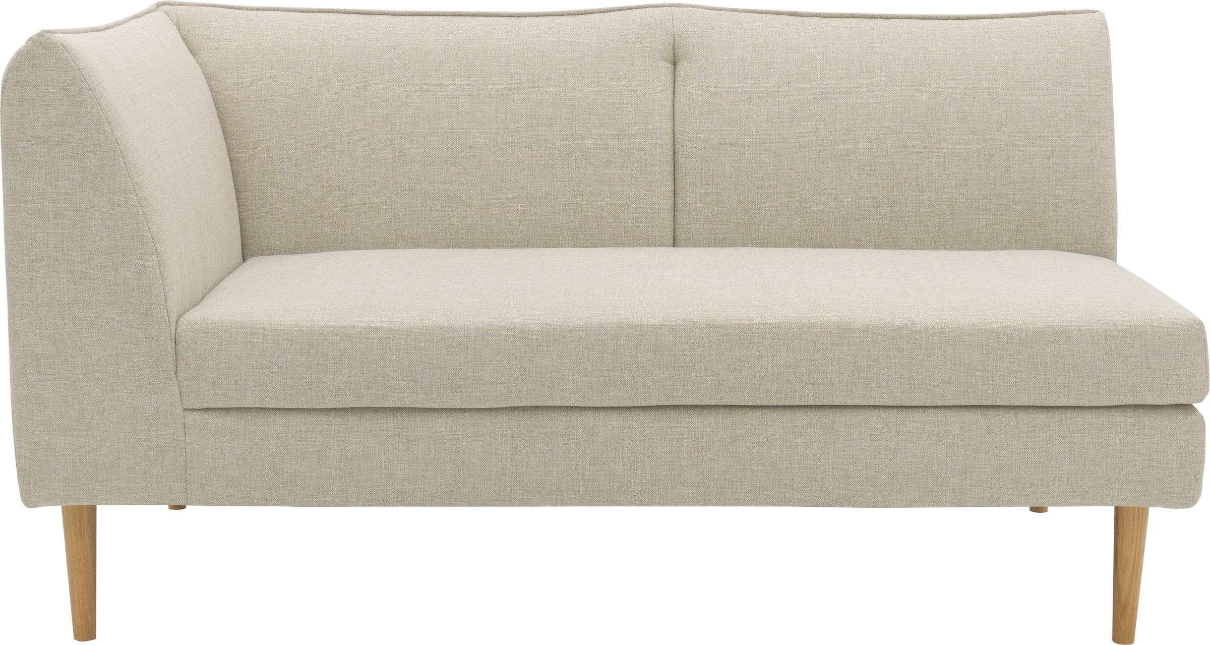 DOMO collection Sofa-Eckelement "Filho, individuell erweiterbar, B/T/H 159/82/81cm" Polstermöbel für Terrasse, Garten und Balkon, speziell für Outdoor