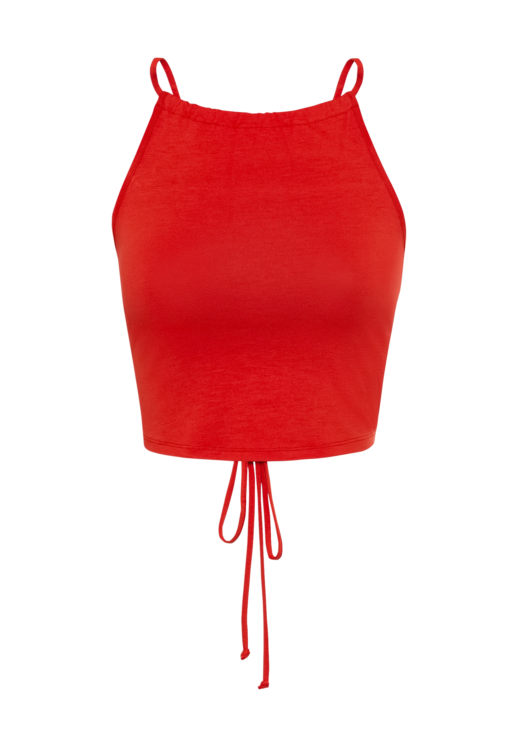 LSCN by LASCANA Crop-Top, mit Schnürung hinten