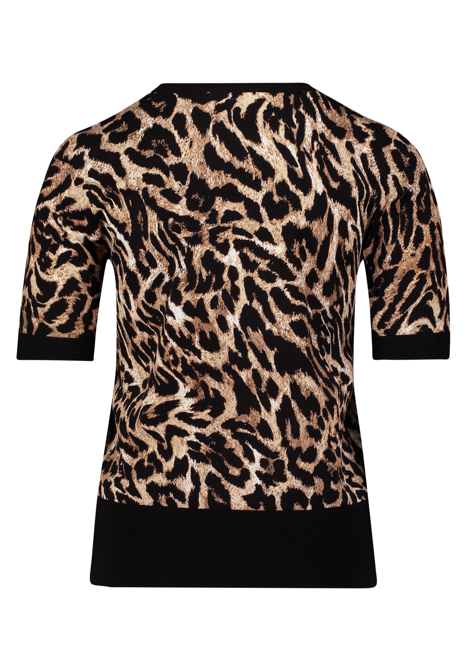 Betty Barclay Rundhalspullover »Feinstrickpullover mit Animalprint«