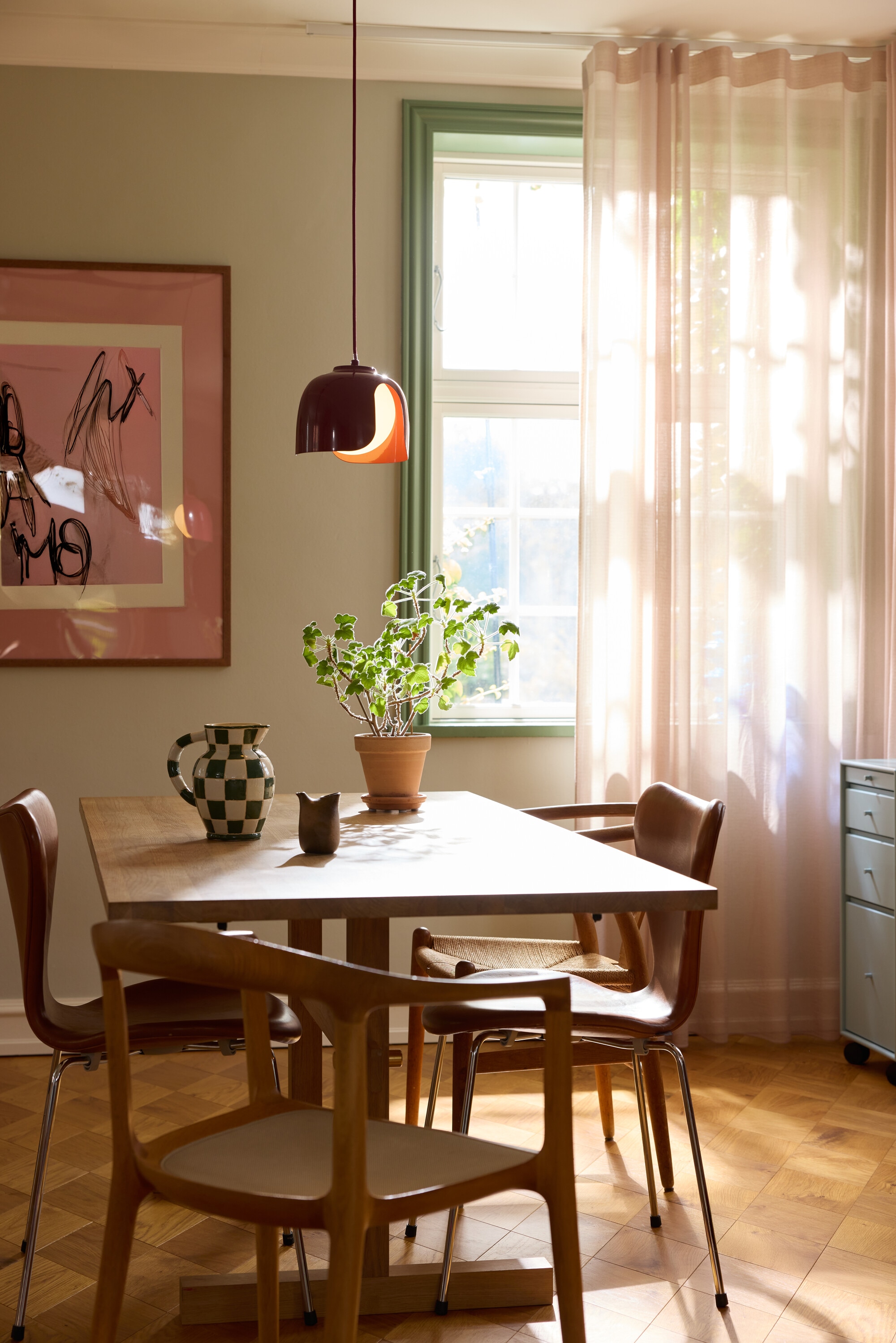 Osram Pendelleuchte »Decor Corolle« E27 1 Stk. Fassung E27, Stahl und Glas