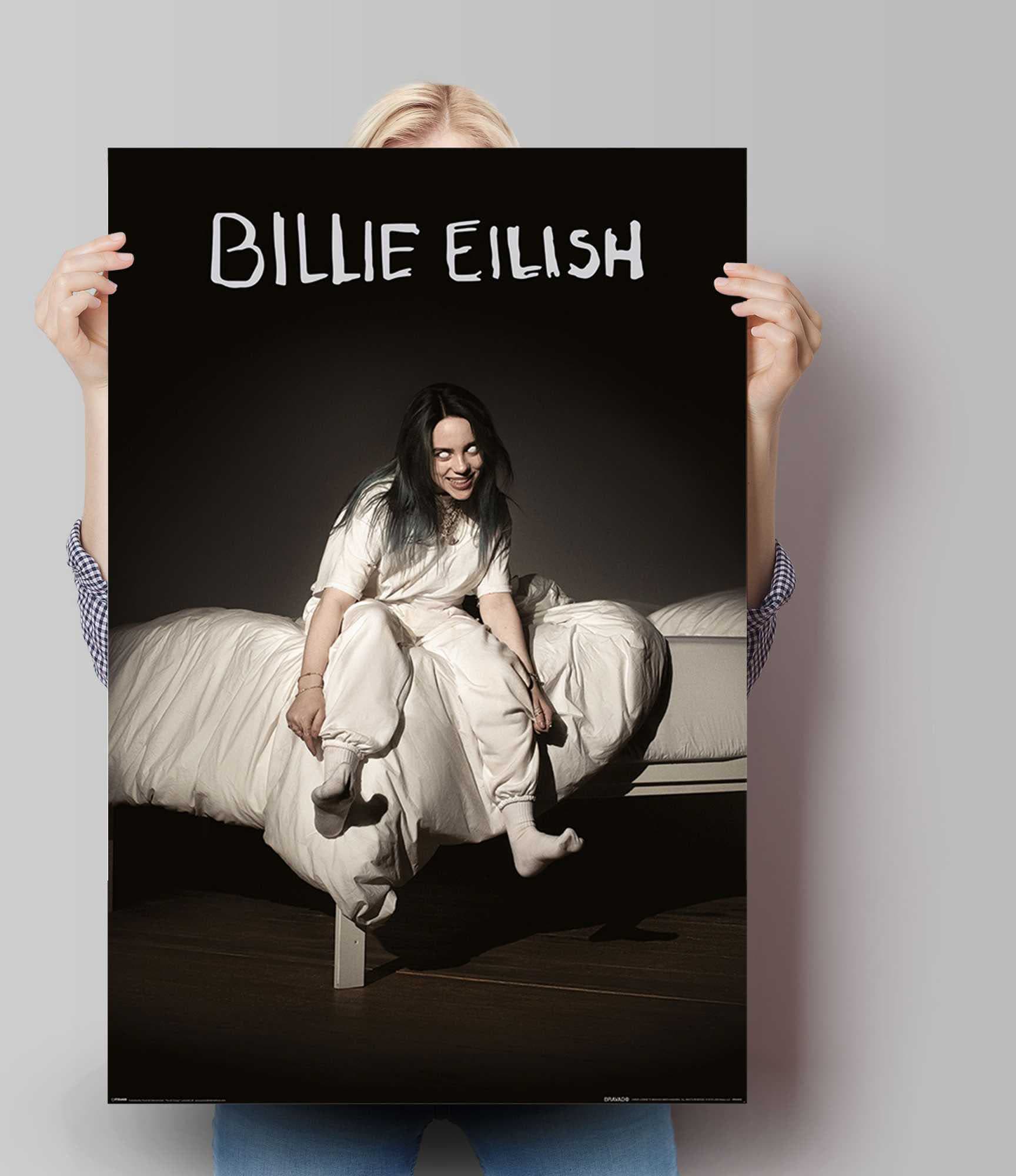 St.) Asleep, Go?«, Do Eilish auf bestellen Poster »Poster Reinders! Menschen, Billie Raten Fall We (1 We Where When All