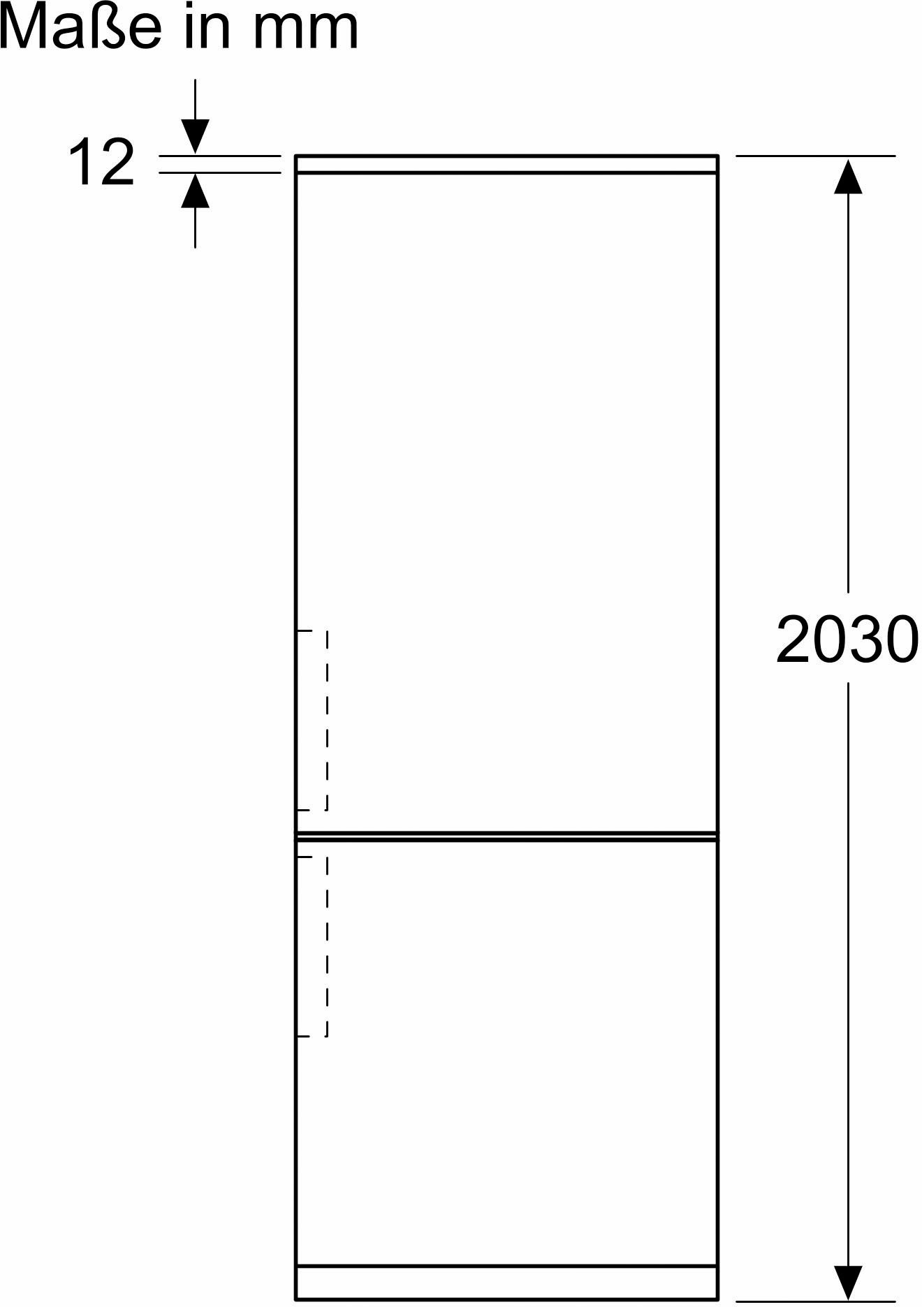 BOSCH Kühl-/Gefrierkombination »KGN392WCF«
