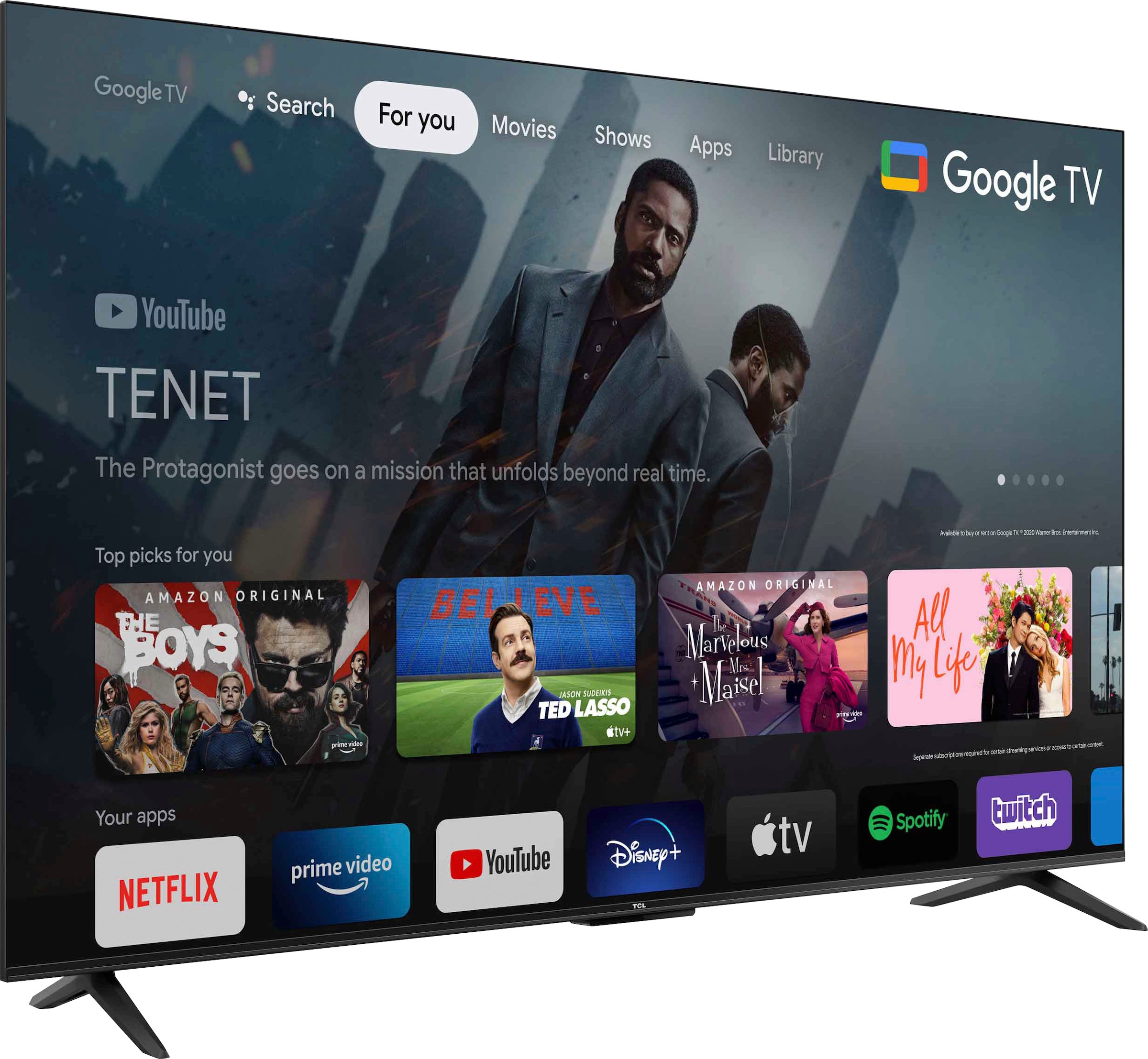 TCL LED-Fernseher »50P631X1«, 126 HD, HDR10, TV-Google Ultra 4K Motion XXL 60Hz 3 ➥ Metallgehäuse UNIVERSAL TV-Smart-TV, | cm/50 Zoll, Clarity, Garantie Android Jahre