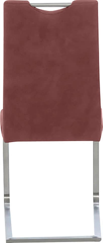 K+W Komfort & Wohnen Freischwinger »6194« () mit praktischem Griff oben am Rücken, Gestell aus Edelstahl