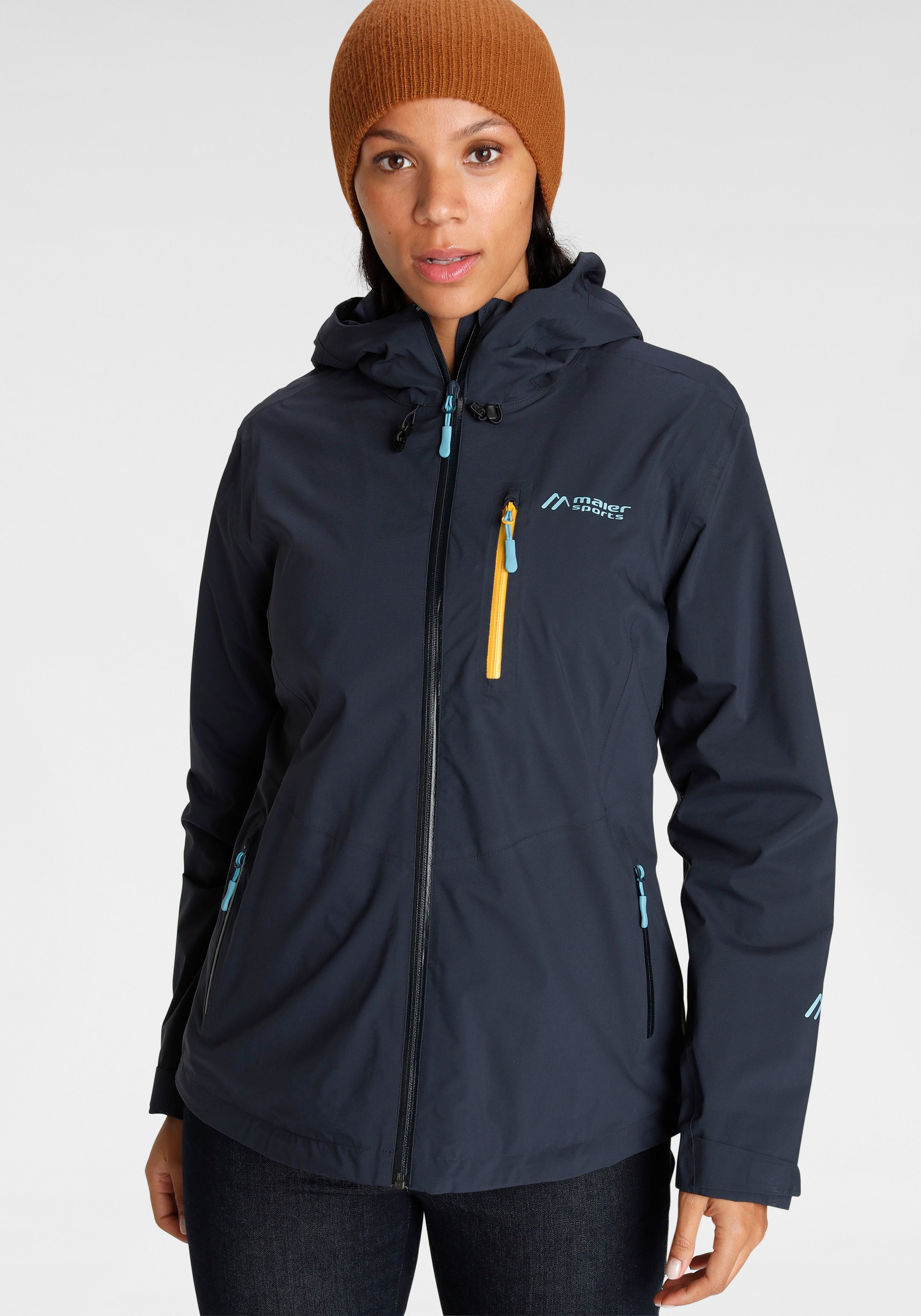 Maier Sports Outdoorjacke, mit Kapuze, Wasserdichte Übergangsjacke, auch in großen... kaufen