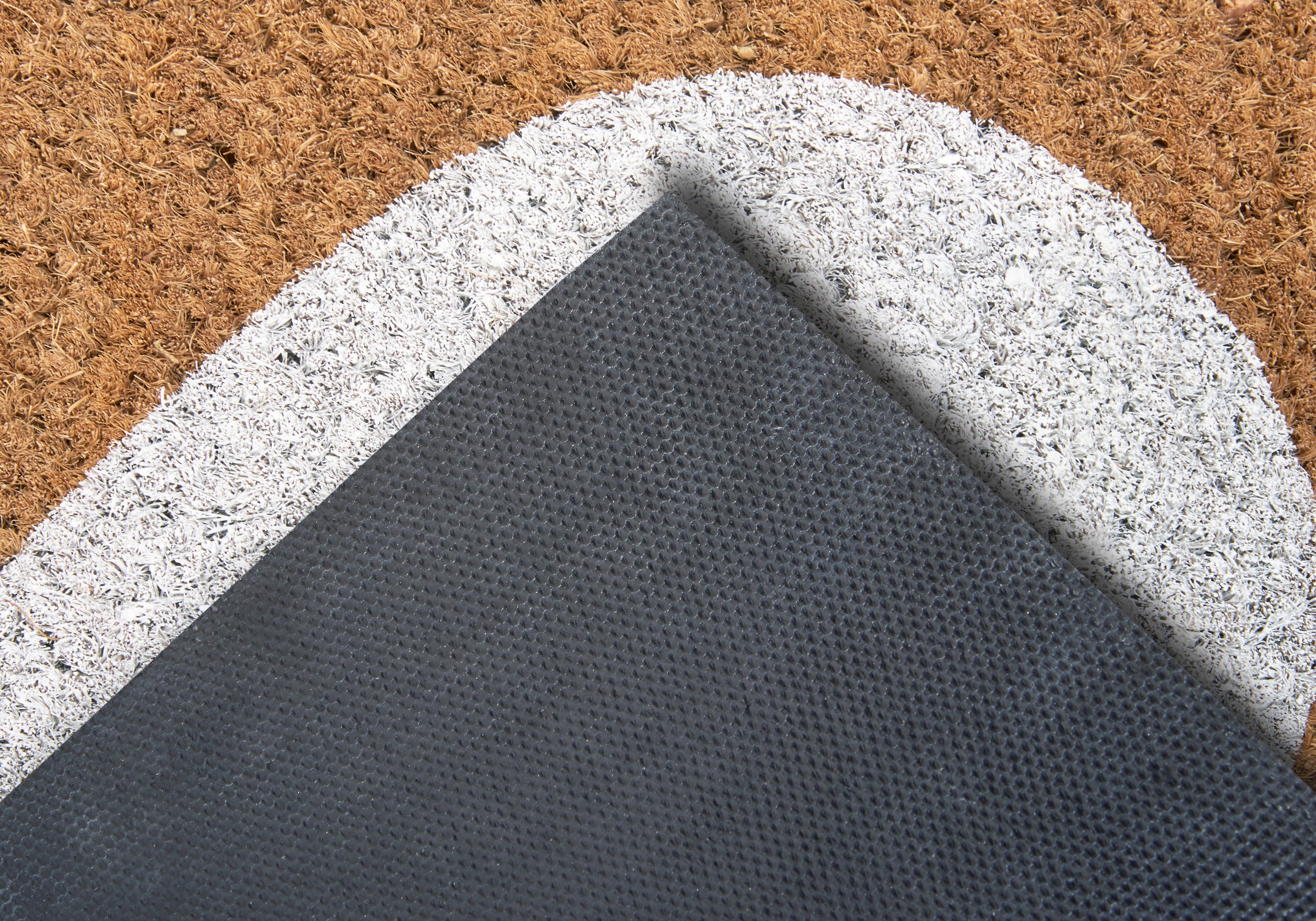 HANSE Home Fußmatte »Mix Mats Kokos Heart, Türmatte«, rechteckig, 15 mm Höhe, Kokos, Schmutzfangmatte, Outdoor, Rutschfest, Innen, Kokosmatte, Flur