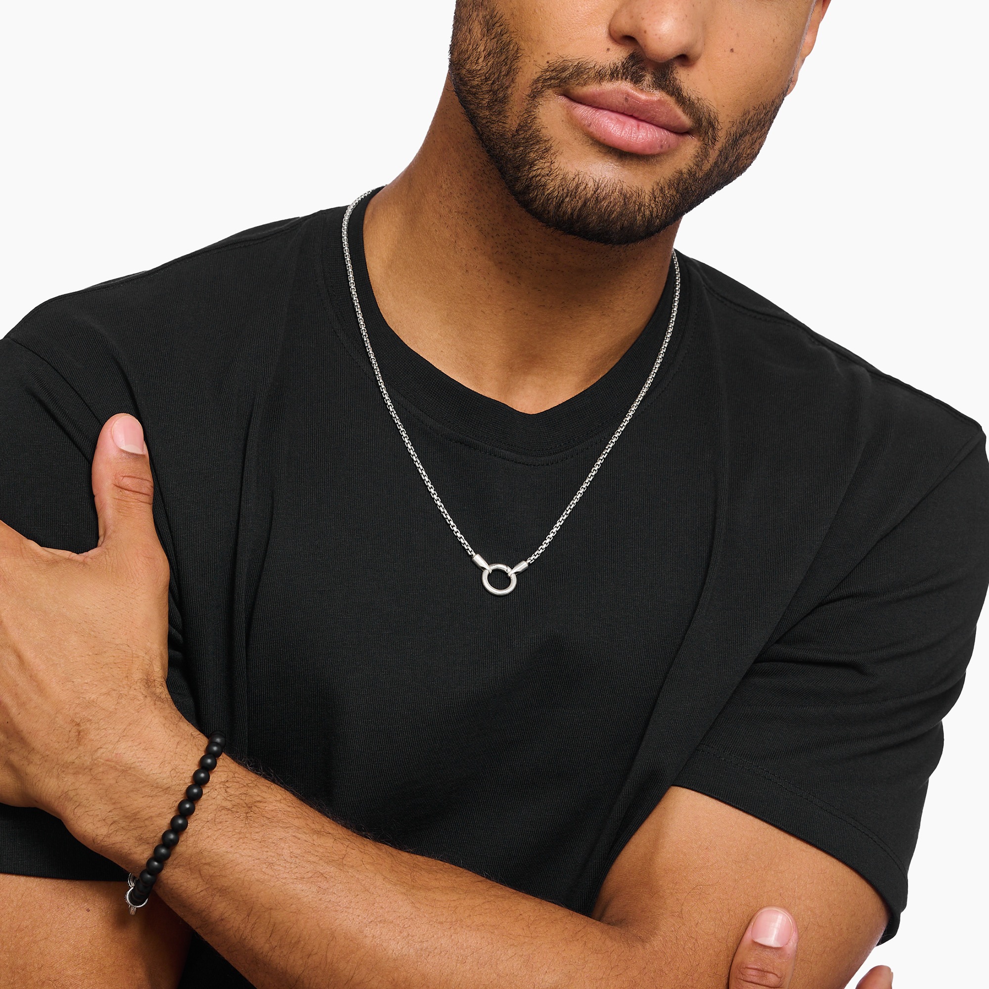 THOMAS SABO Kette ohne Anhänger »Box Chain Kette Silber, KE2322-637-21-L60«