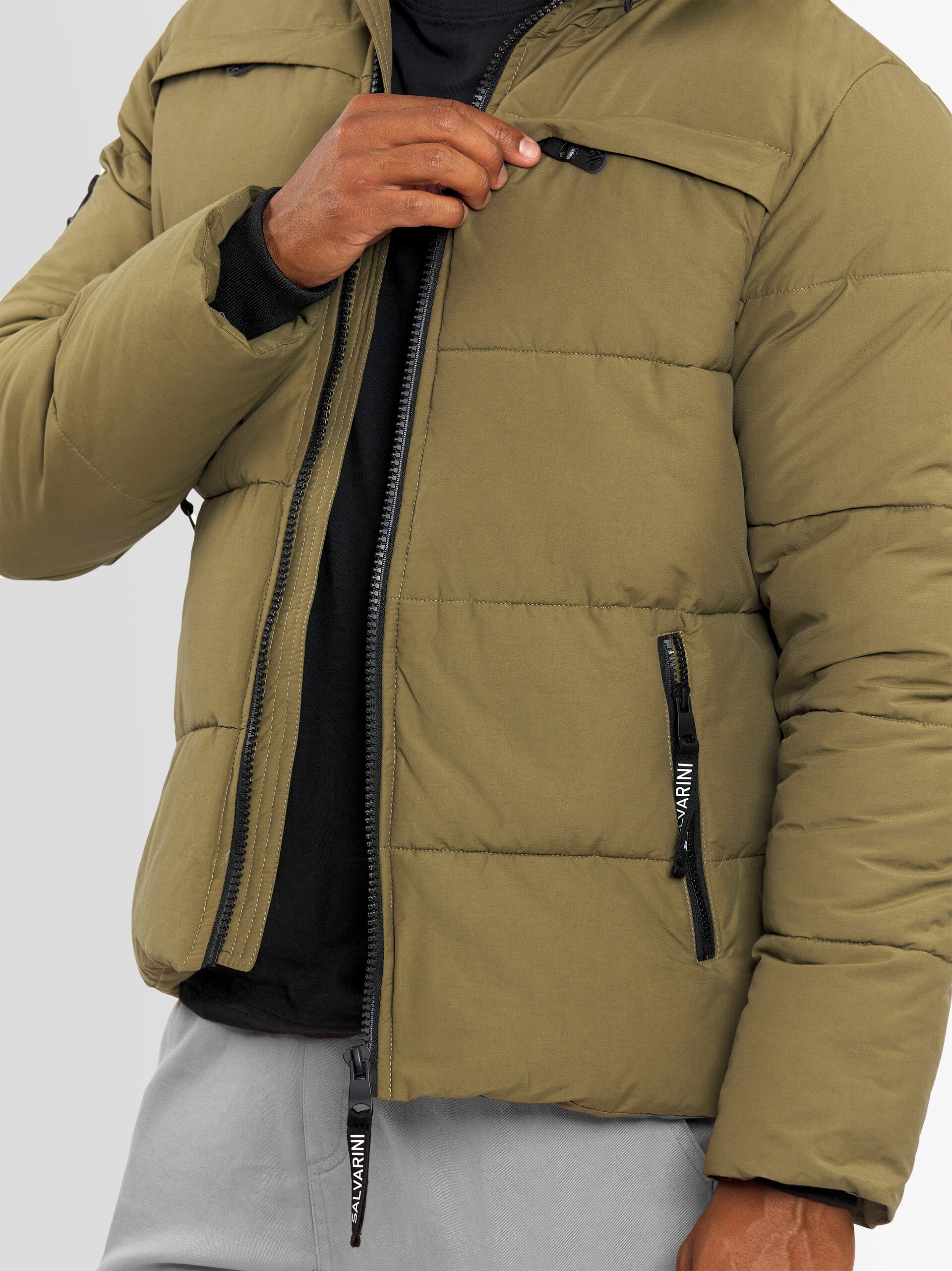 Alessandro Salvarini Winterjacke »A. Salvarini Herren Winter Steppjacke AS334«