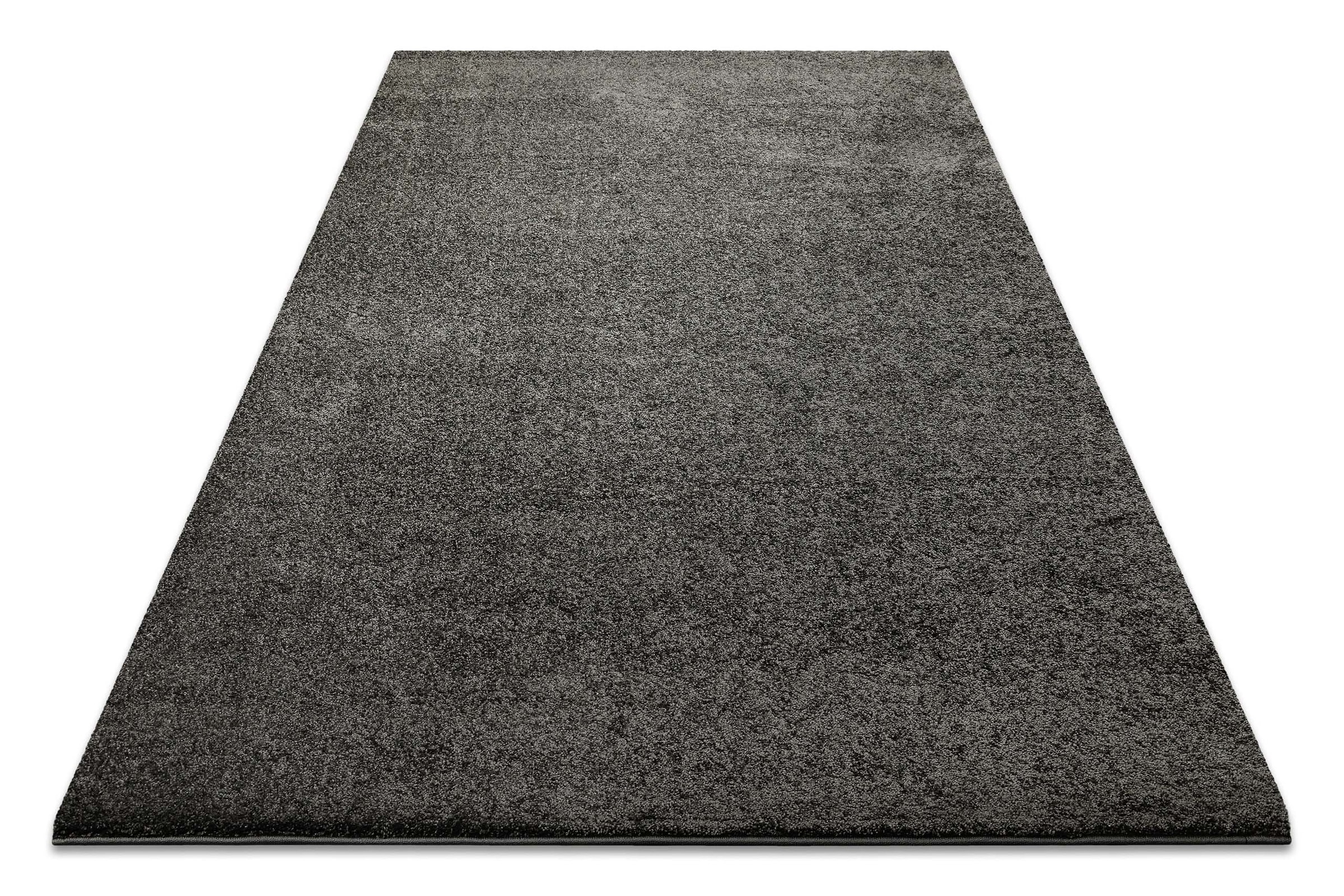Wecon home Basics Hochflor-Teppich »Nova, auch als Läufer, auch quadratisch«, rechteckig, 25 mm Höhe, Shaggy gewebt, Läufer, robust, Wohnzimmer, Schlafzimmer