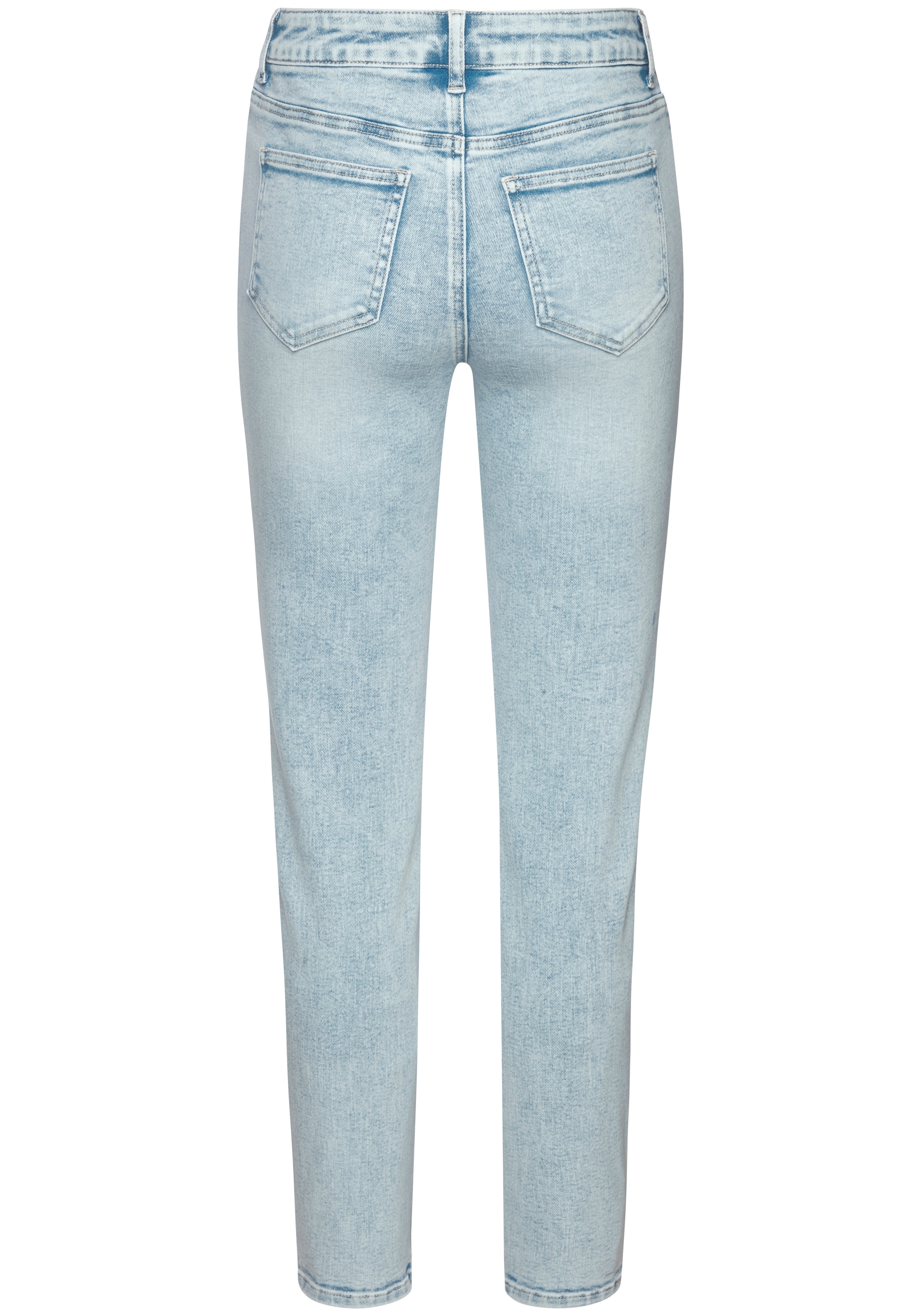 French Connection Skinny-fit-Jeans »mit Used-Waschung und klassischem 5-Pocket-Design« schmale Beinform, Röhrenjeans, Stretchjeans, elastisches Material