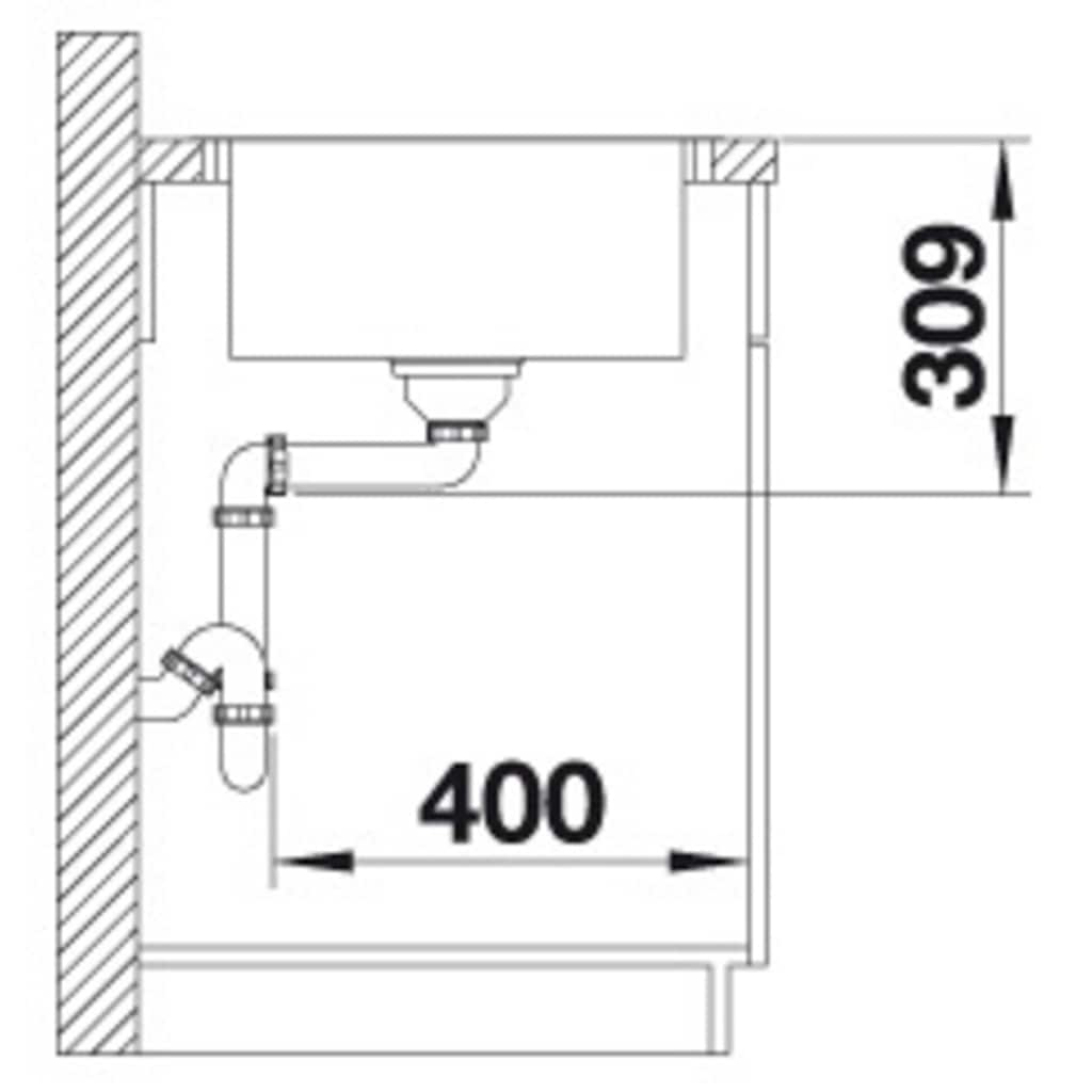 Blanco Edelstahlspüle »LEMIS XL 6 S-IF Compact«