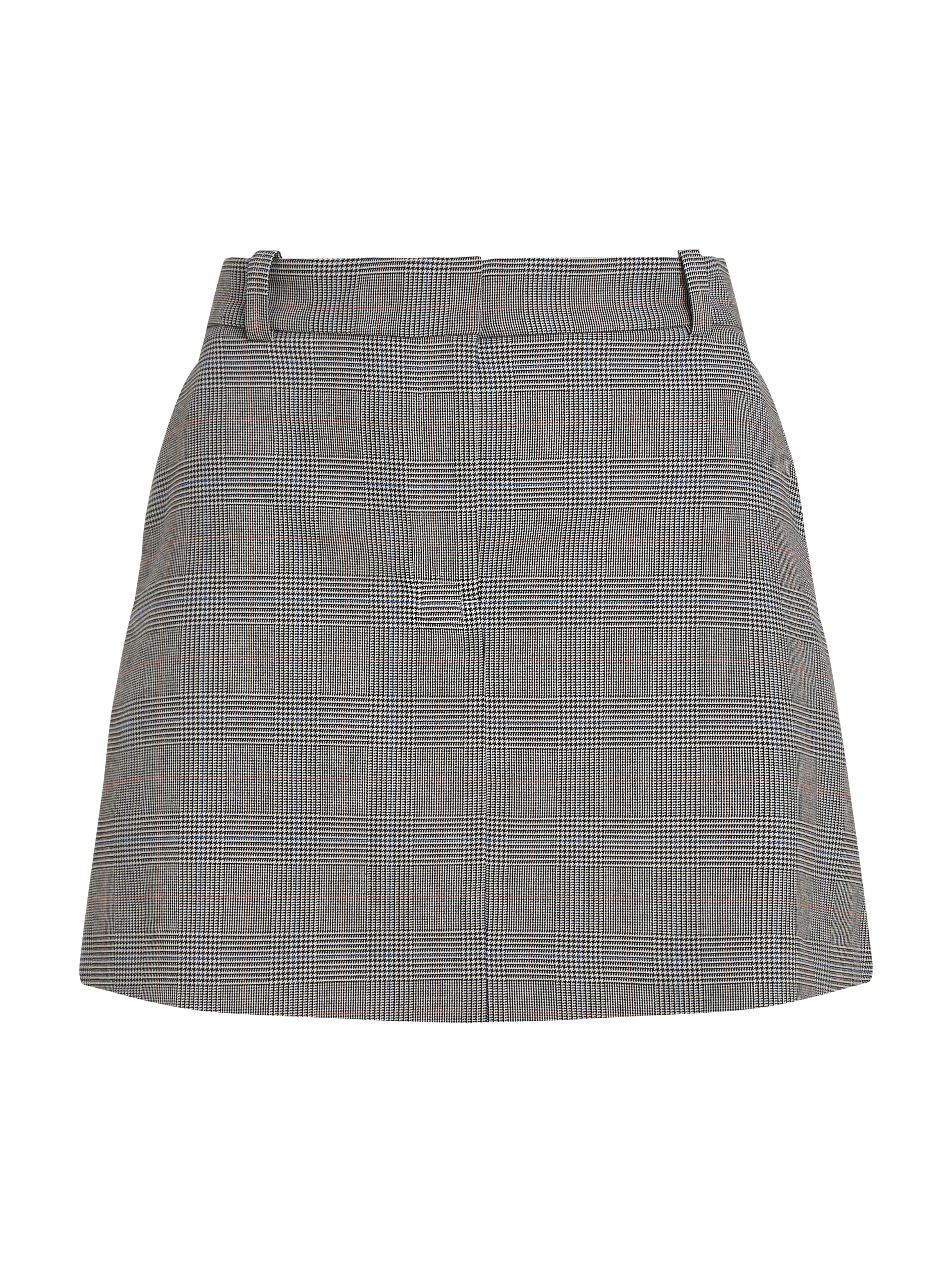 Tommy Hilfiger Bleistiftrock »POW CHECK SHORT SKIRT«, (Global Serie TH WOMEN), Webrock im Karodessin