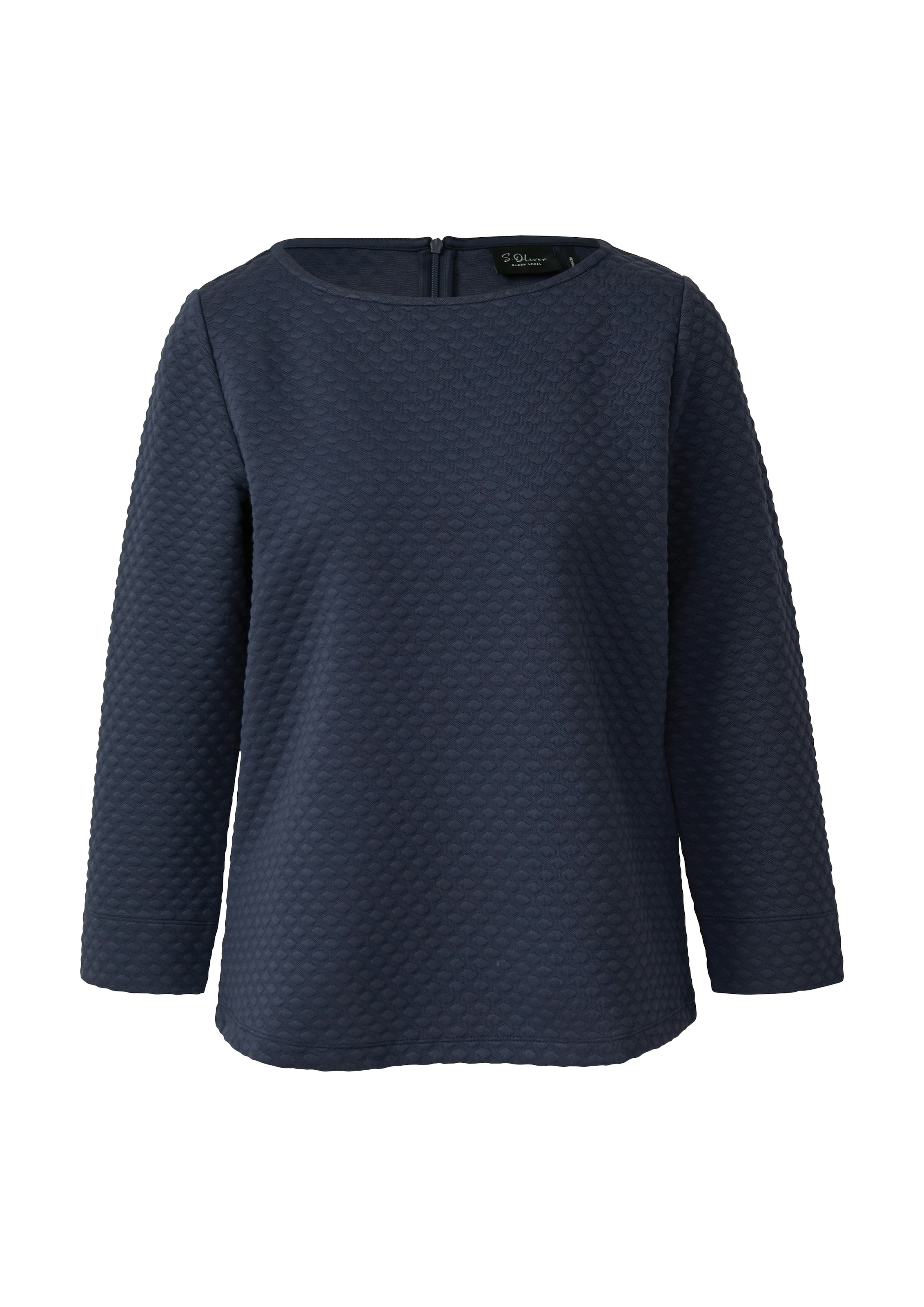 s.Oliver BLACK LABEL Sweatshirt , im Relaxed Fit mit U-Boot-Ausschnitt
