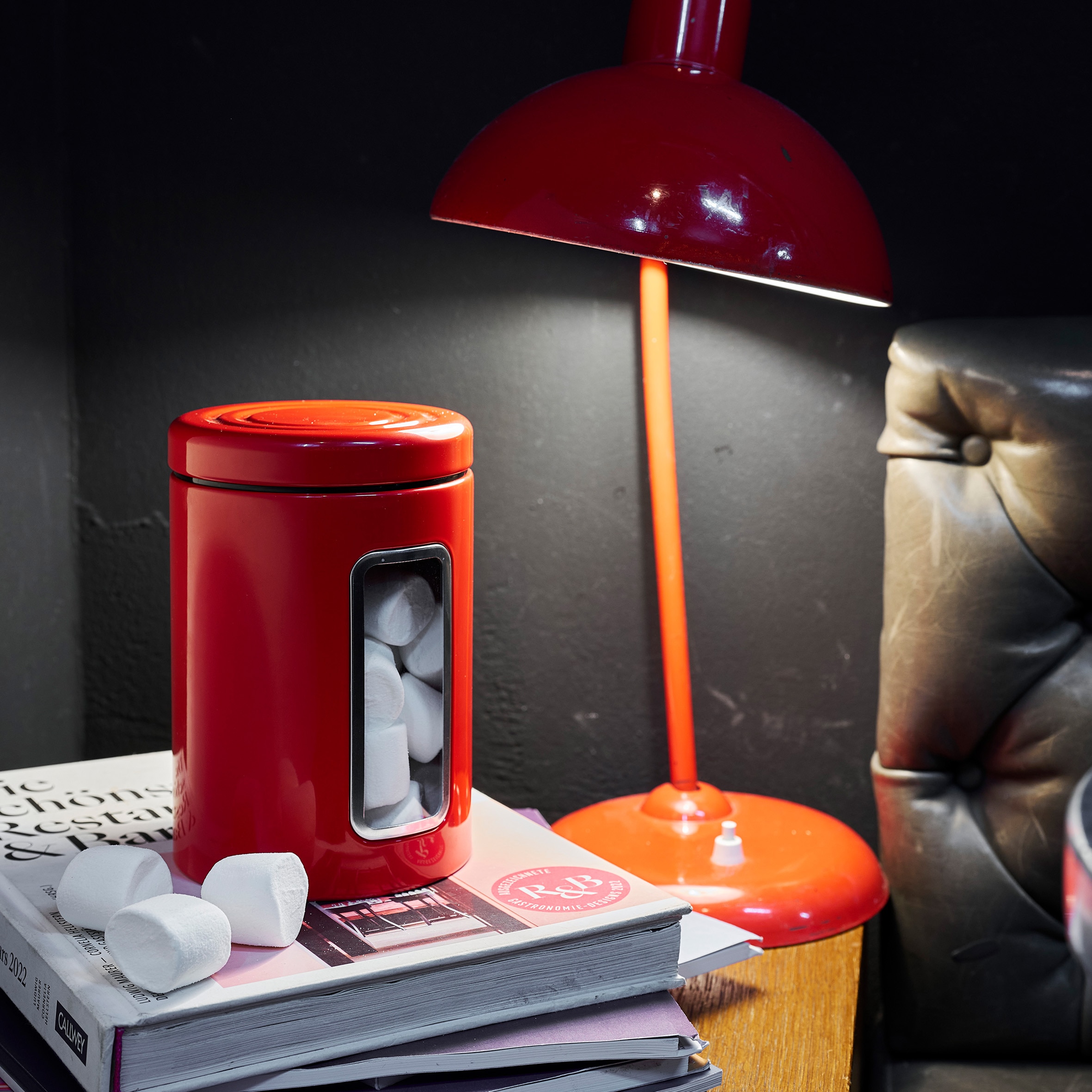 WESCO Vorratsdose »Classic Line« 1 Stk. tlg. Deckel mit Kunststoffring / Sichtfenster aus Acryl, 2 L