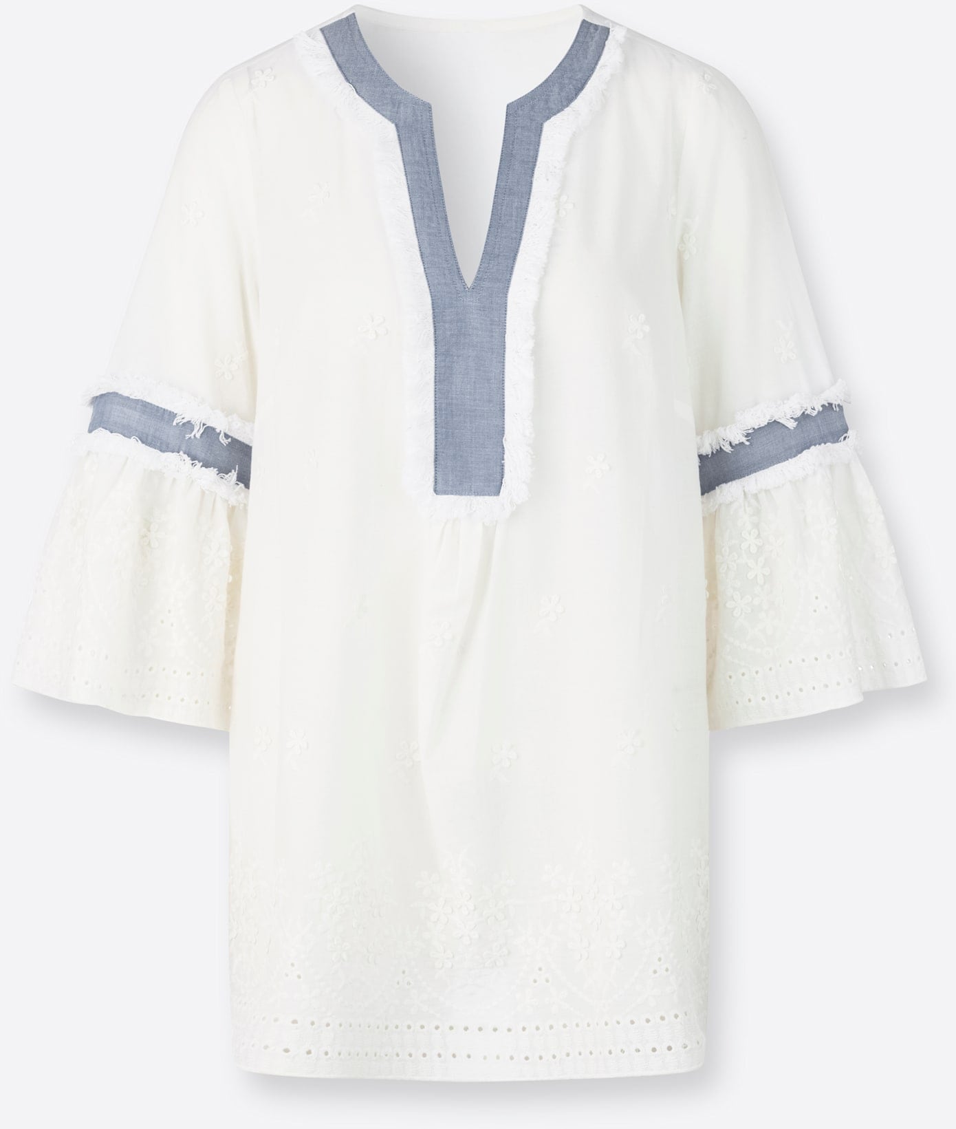 Inspirationen Longbluse