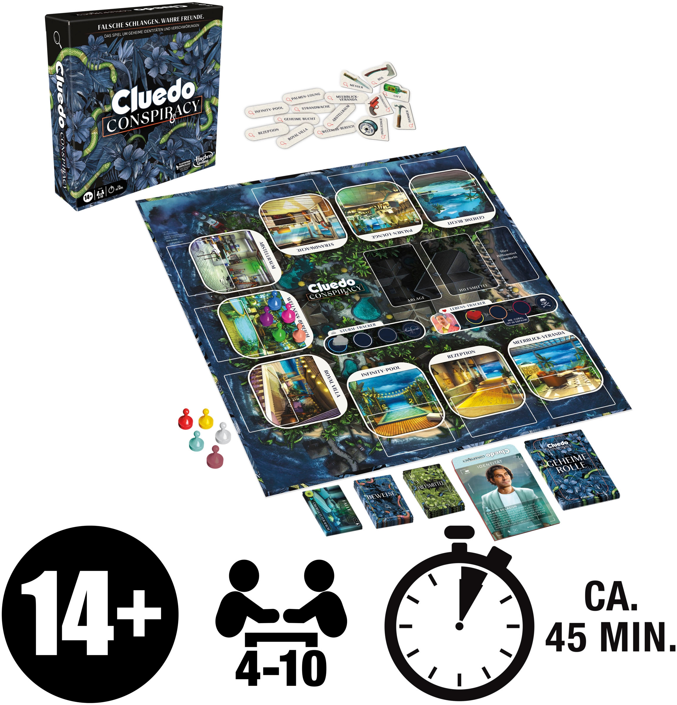 Hasbro Spiel »Cluedo Conspiracy«