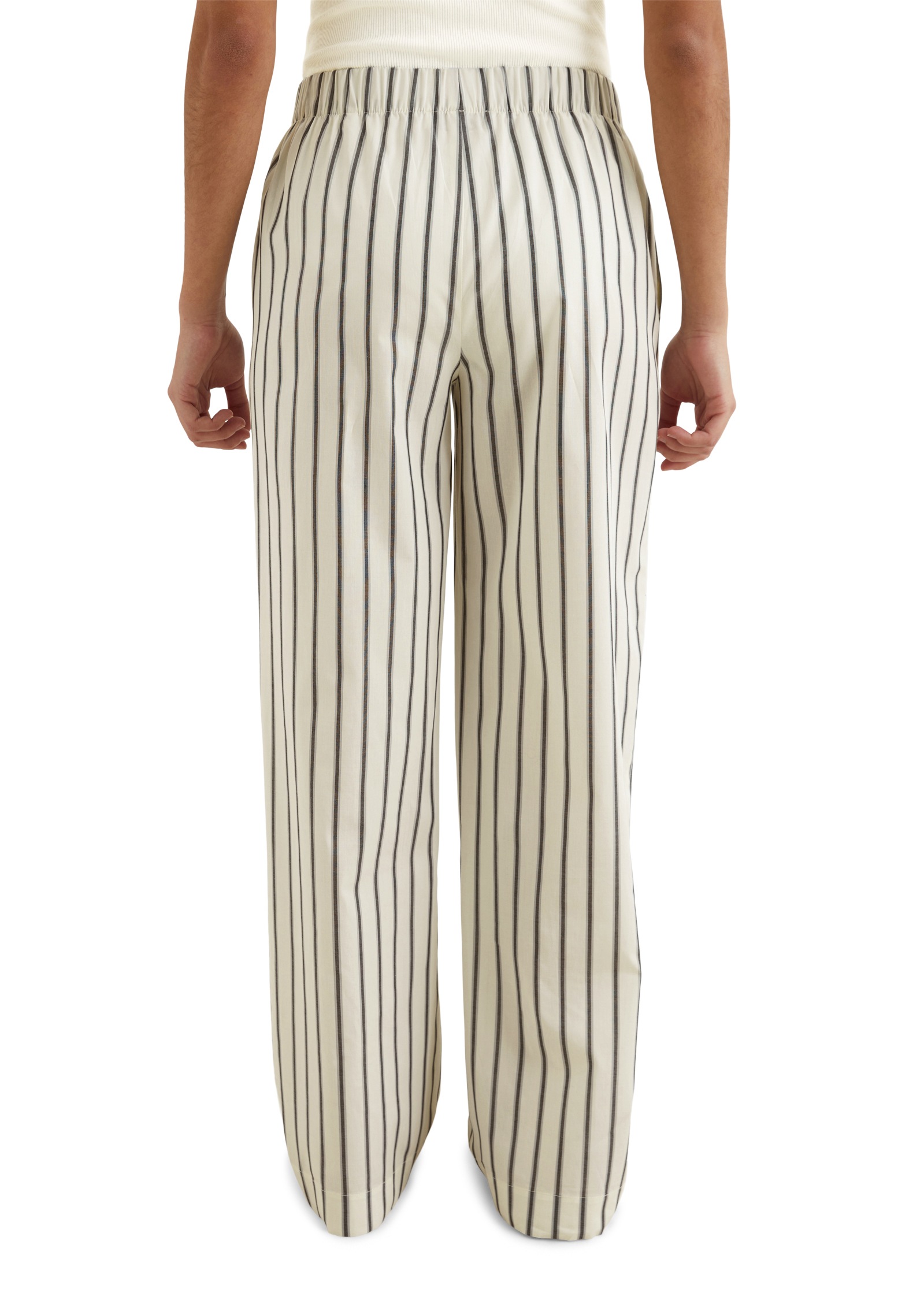 Marc O'Polo Loungehose »Mix & Match Poplin«, mit breitem, elastischem Bund und geradem Bein