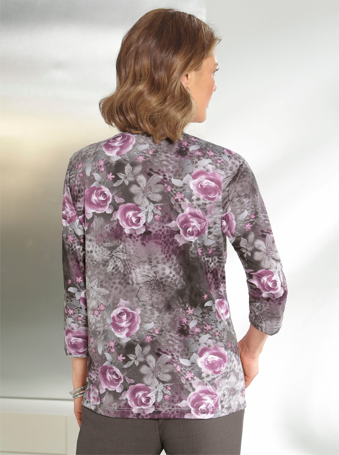 Classic 3/4-Arm-Shirt »Winter-Shirt«, (1 tlg.)