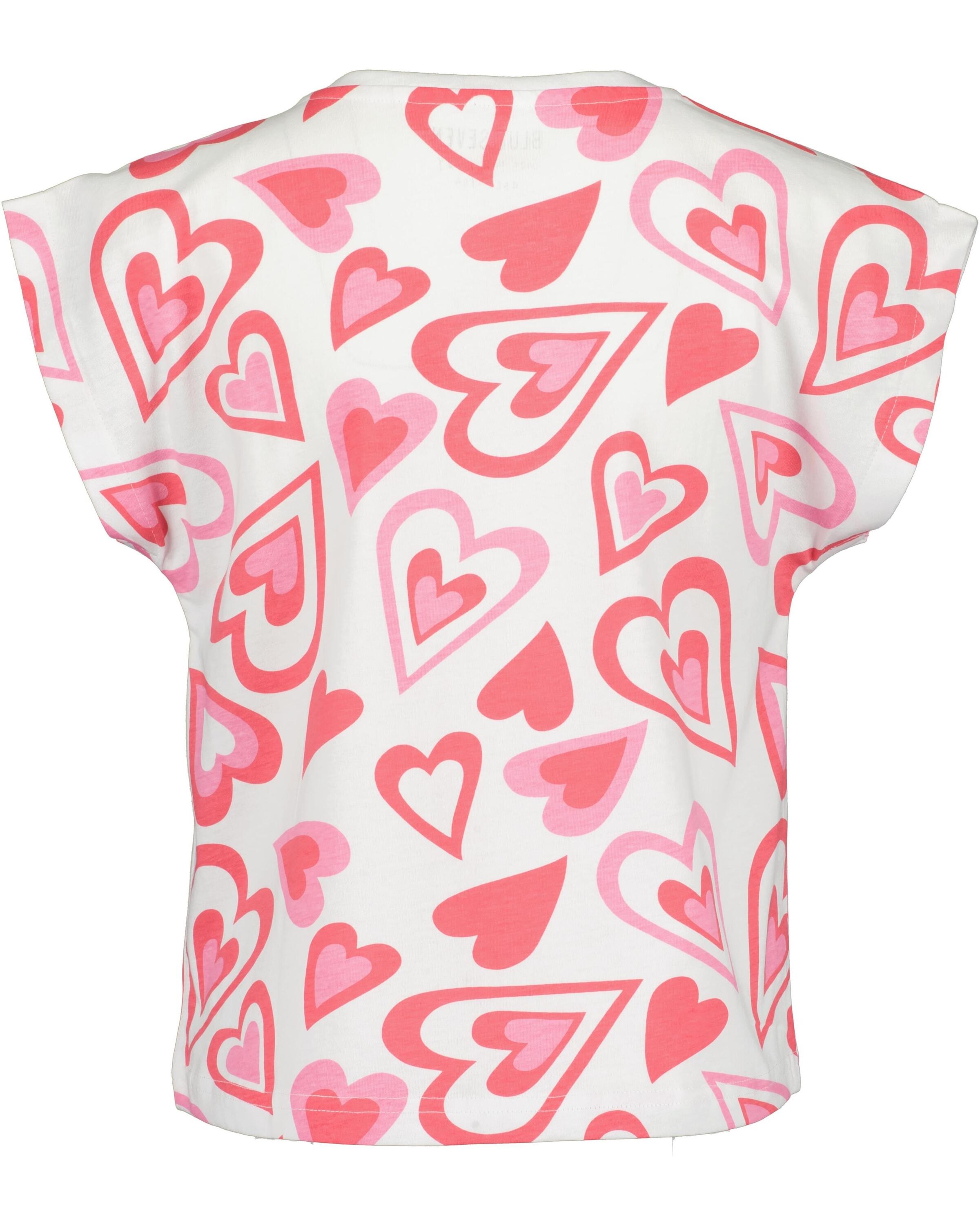 Blue Seven T-Shirt »Blue Seven Teenager Mädchen T-Shirts OPEN MIND - 2er Pack«, (2 tlg.)