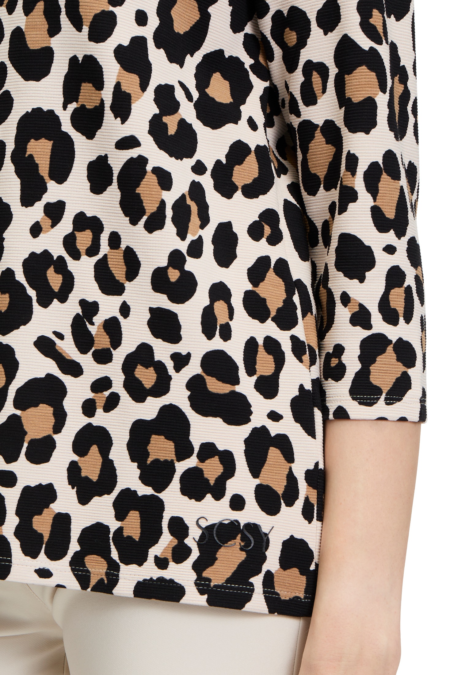 Betty Barclay Sweatshirt »Sweatshirt mit Rippenstruktur«