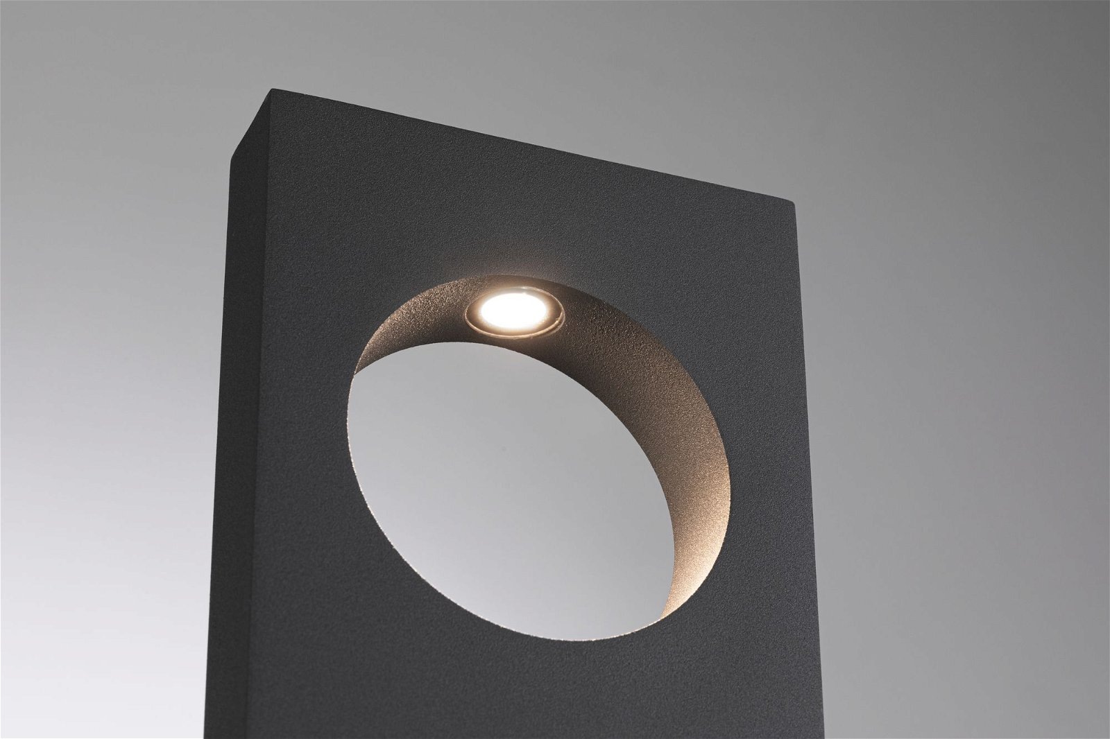 Paulmann LED Pollerleuchte »Ivo IP65 505mm 3000K 5,5W 150lm 230V GrauAluminium«, 1 flammig